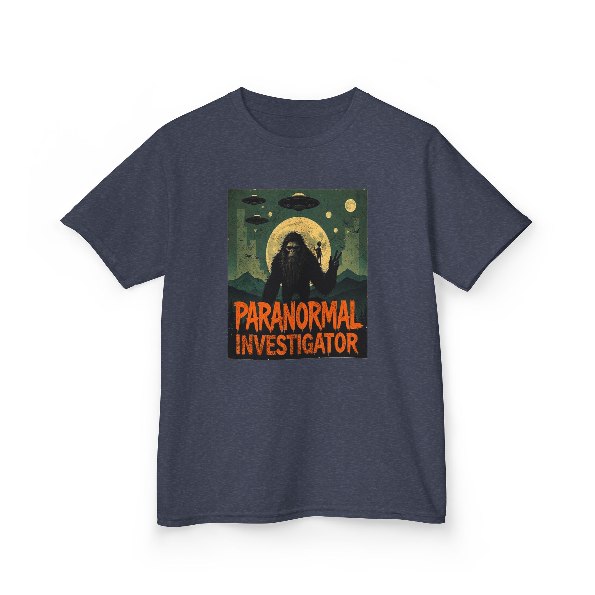 Paranormal Investigator Sasquatch Shirt - Young Believers Cryptid Tee - Image 31