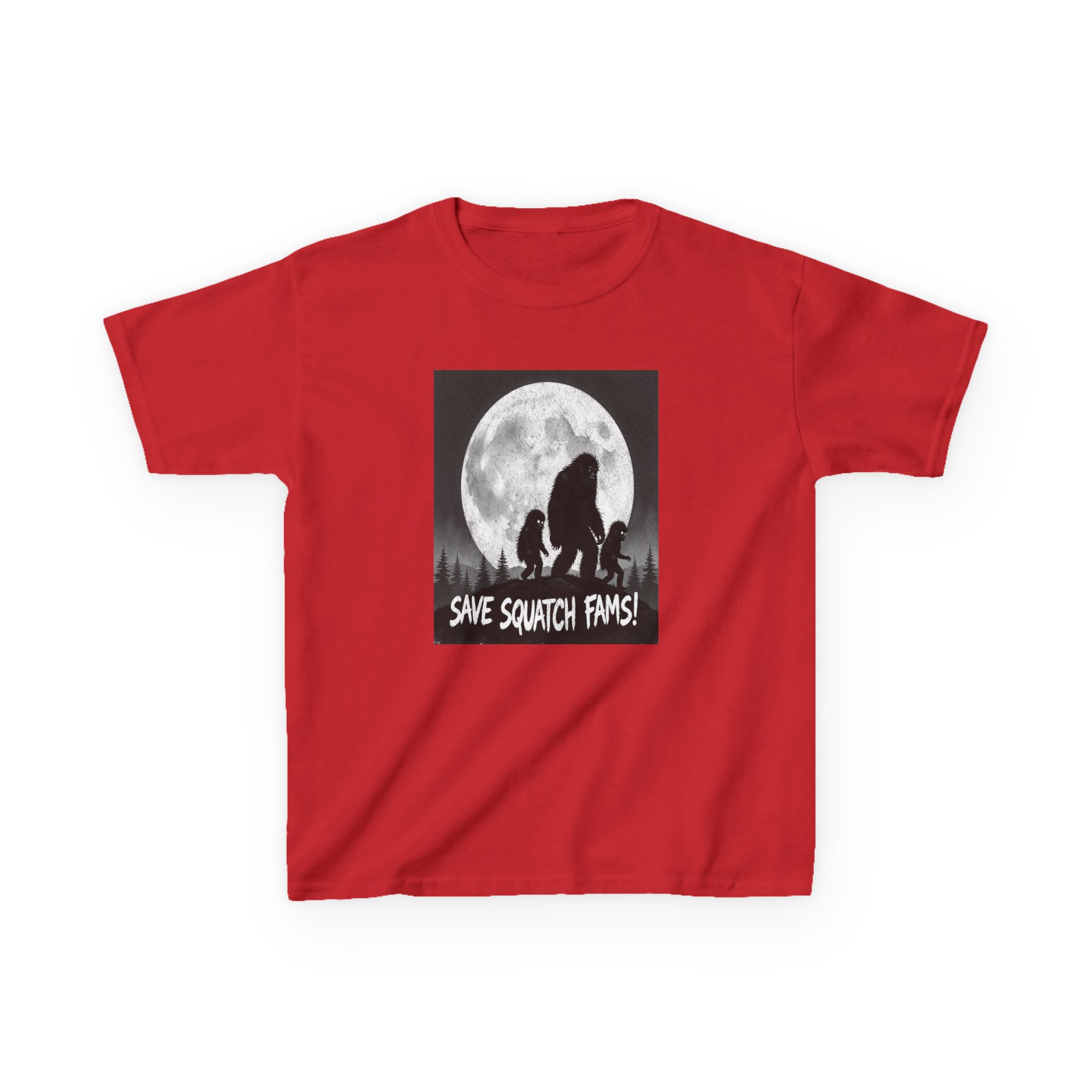Kids "Save Squatch Fam" T-Shirt - Image 38