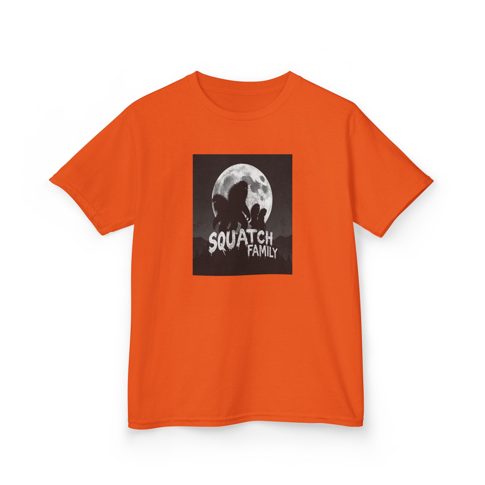 Squatch Family Kids Tee — Bigfoot Lover Kids T-Shirt - Image 10