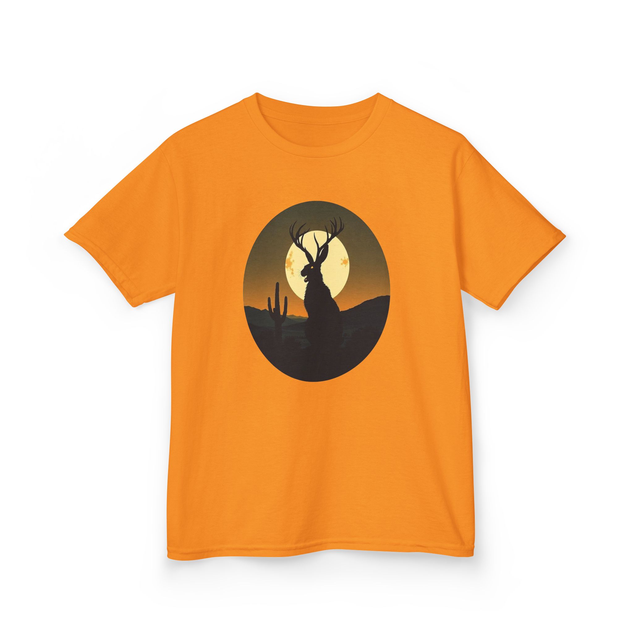 Mystic Jackalope Desert Moon Shirt - Surreal Cryptid Graphic Tee - Image 8