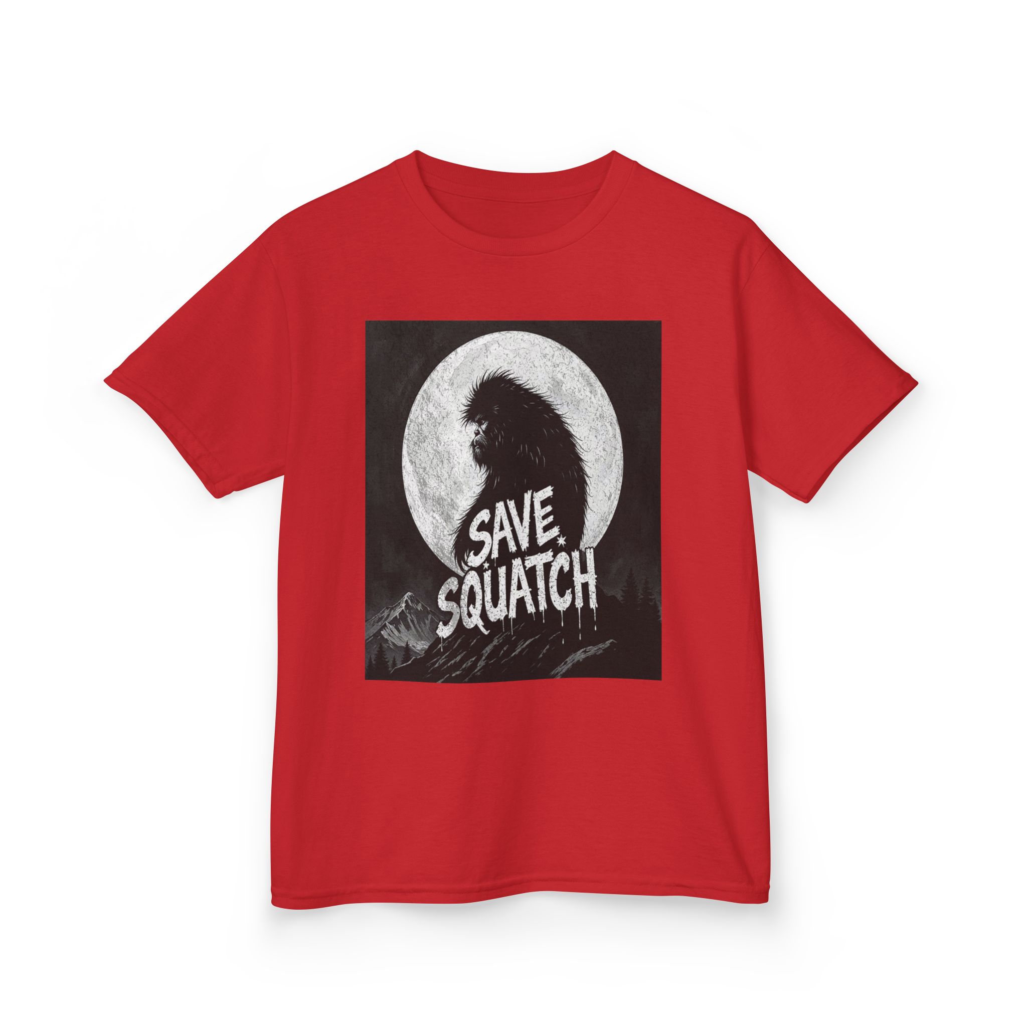 Save Squatch Kids T-Shirt - Image 34