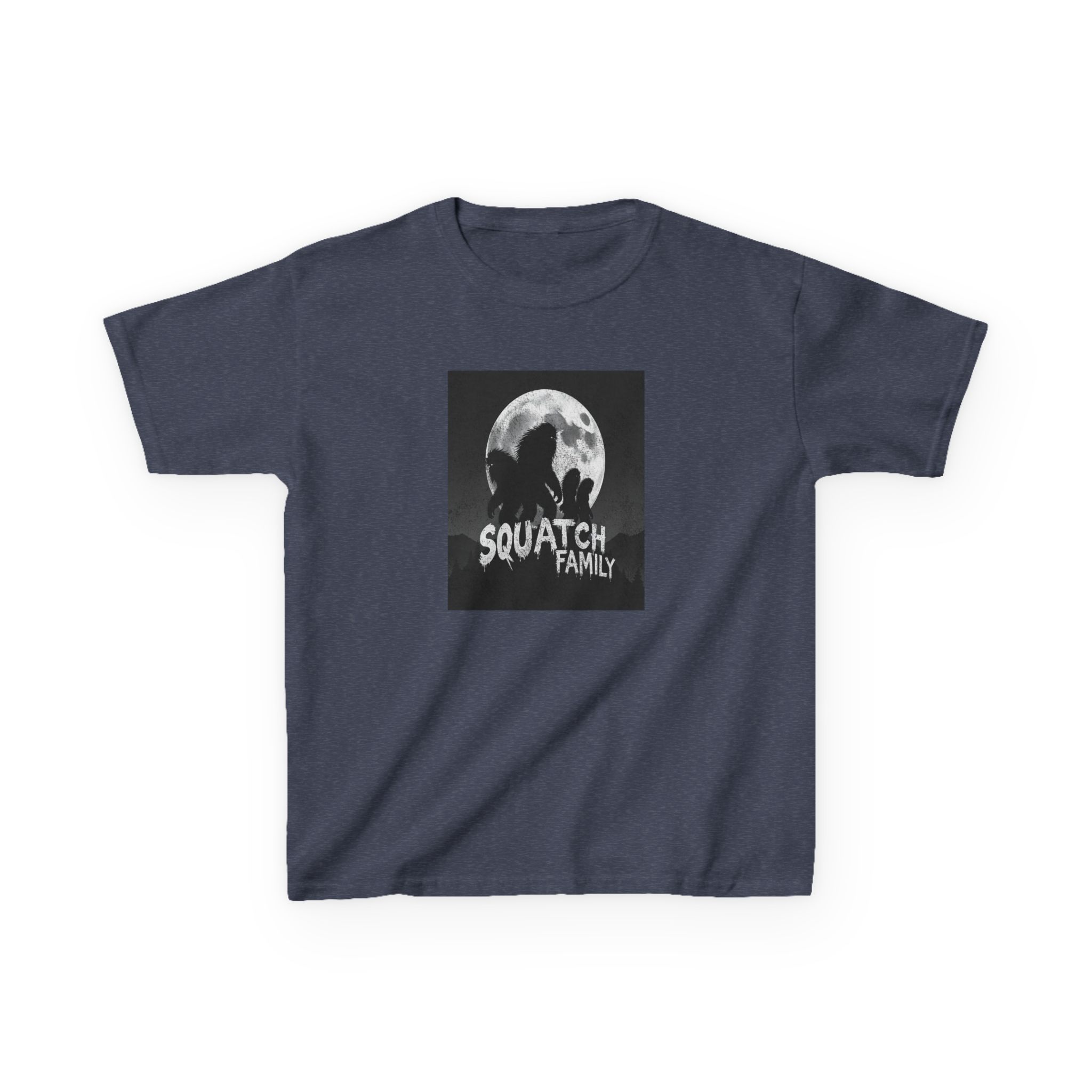Squatch Family Kids Tee — Bigfoot Lover Kids T-Shirt - Image 27