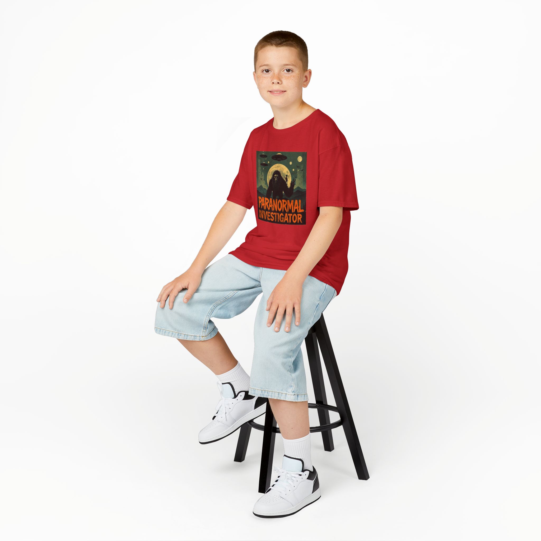 Paranormal Investigator Sasquatch Shirt - Young Believers Cryptid Tee - Image 38