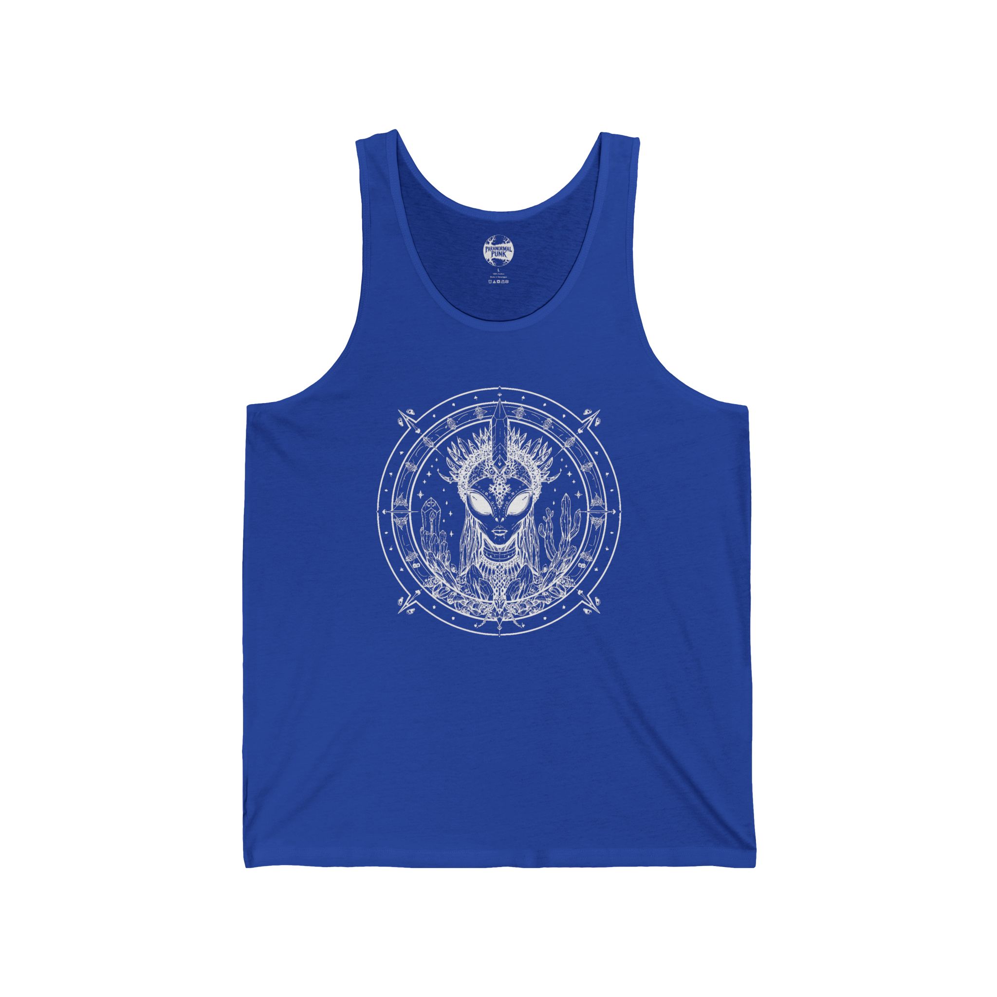 Alien Priestess Unisex Jersey Tank - Image 4