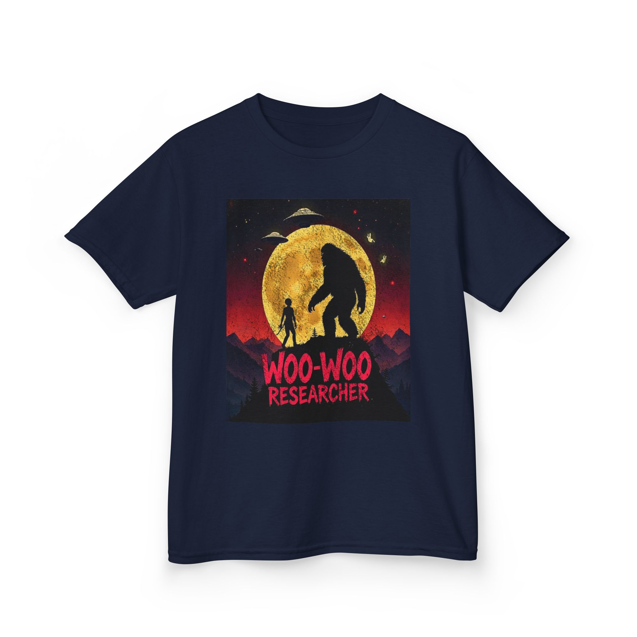 Woo-Woo Researcher Kids T-Shirt - Image 20