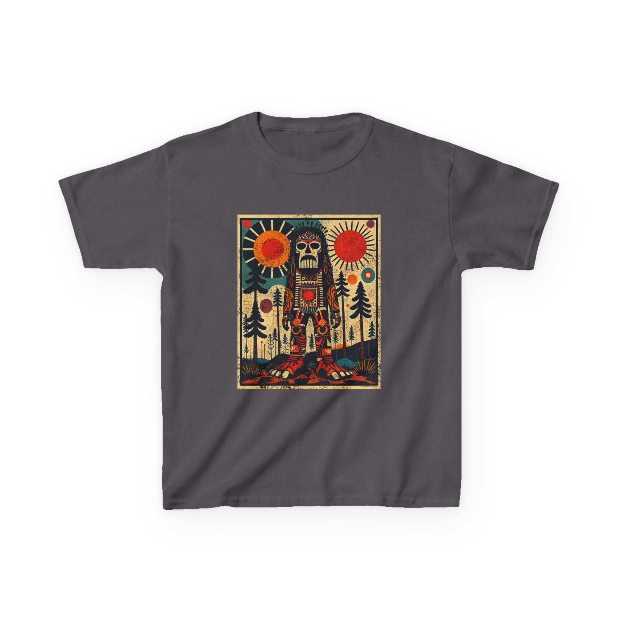 Spirit Guardian Kid's Heavy T-Shirt - Image 15