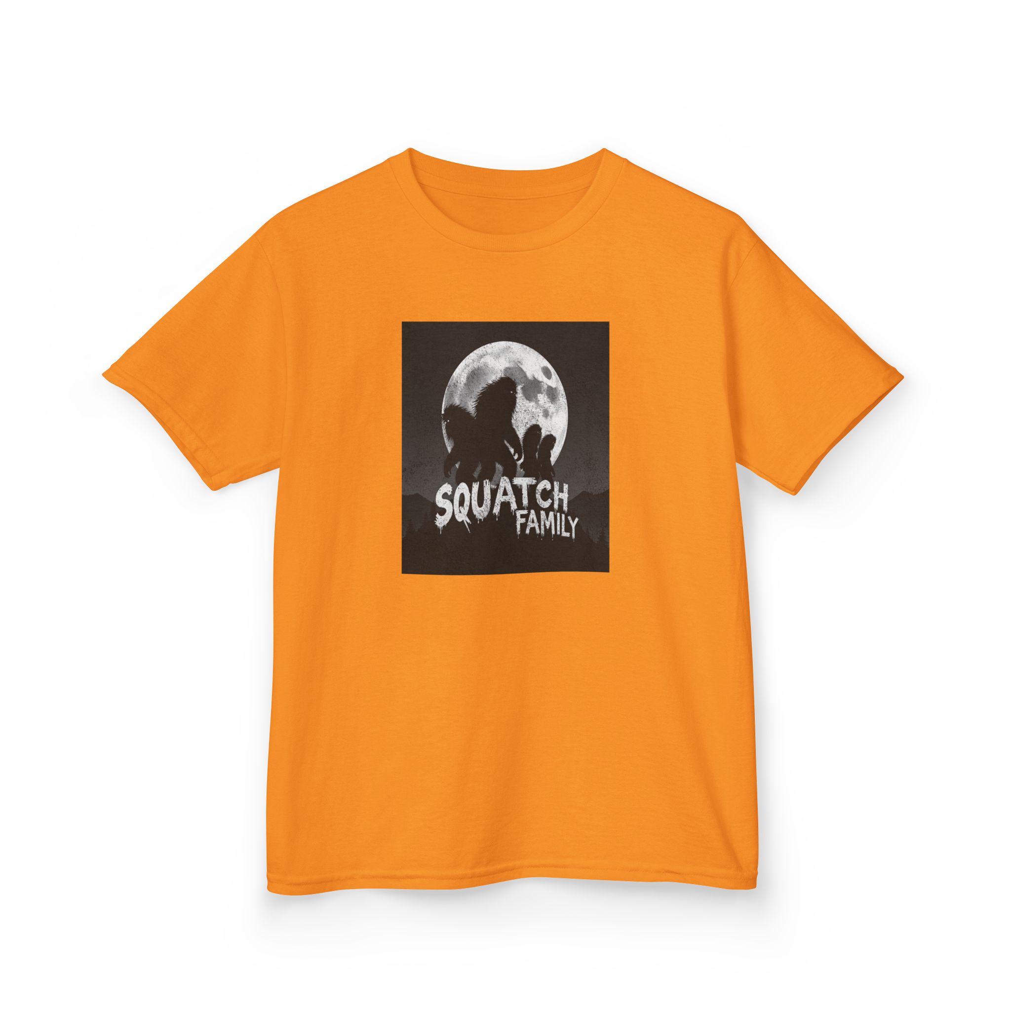 Squatch Family Kids Tee — Bigfoot Lover Kids T-Shirt - Image 8