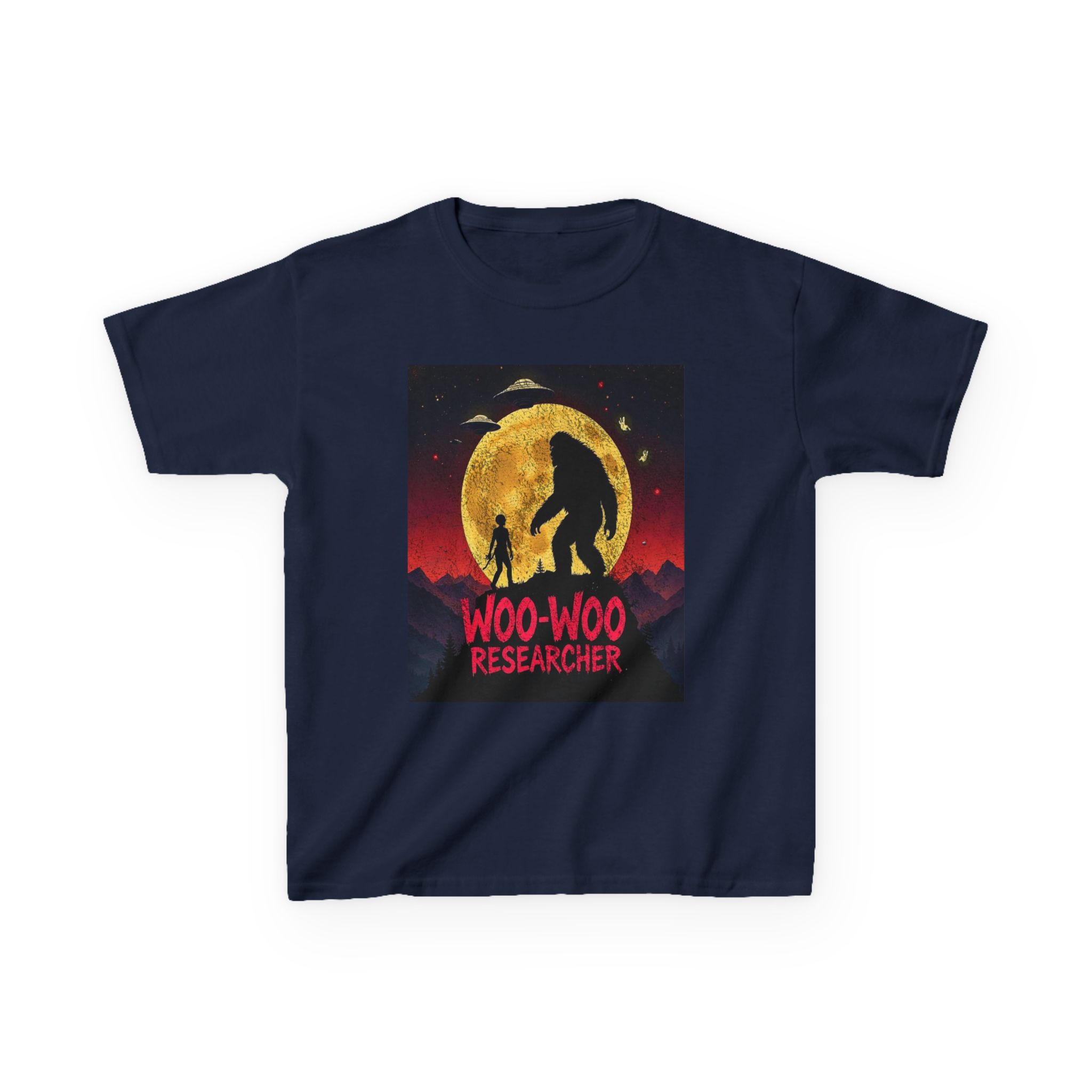 Woo-Woo Researcher Kids T-Shirt - Image 19