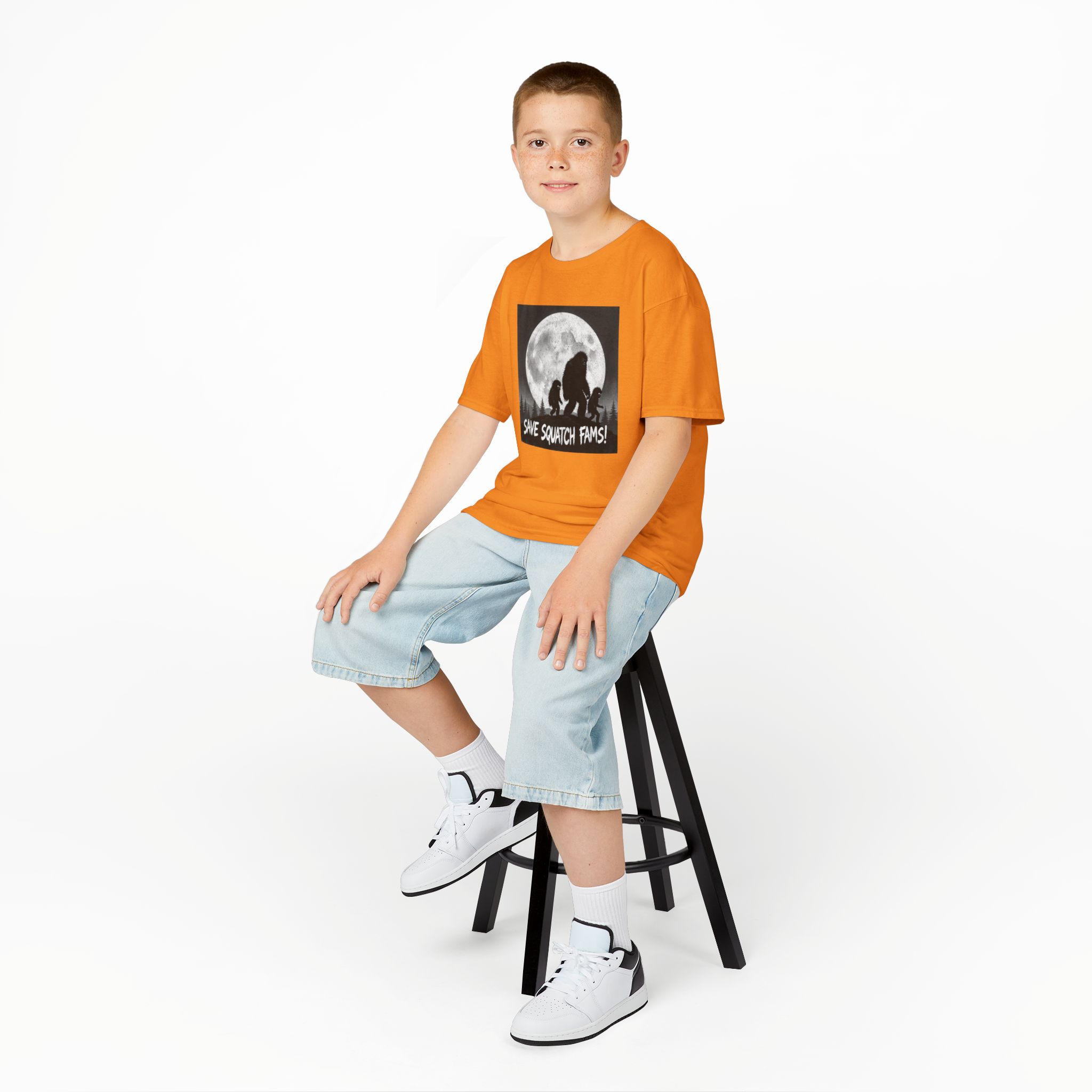 Kids "Save Squatch Fam" T-Shirt - Image 11