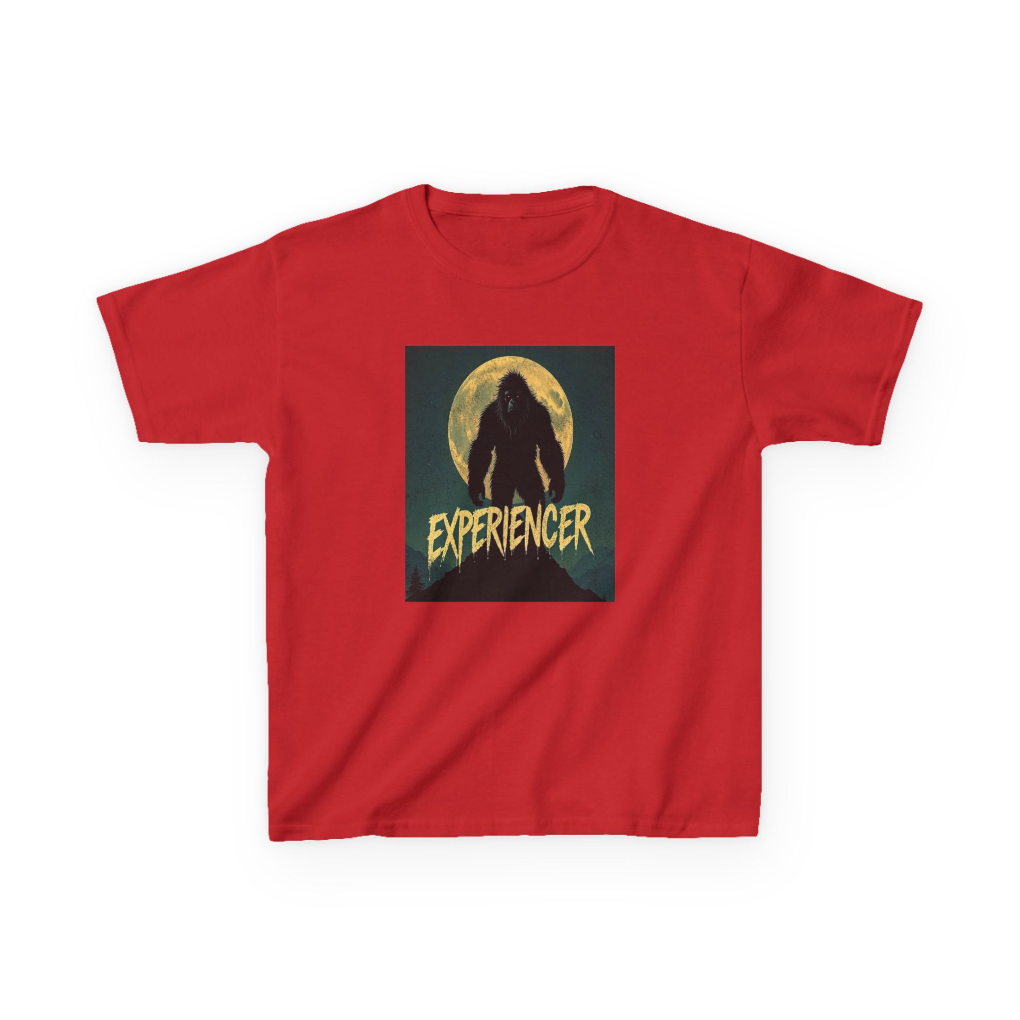 Kids Sasquatch 'Experiencer' T-Shirt — Bigfoot Cryptid Tee - Image 26