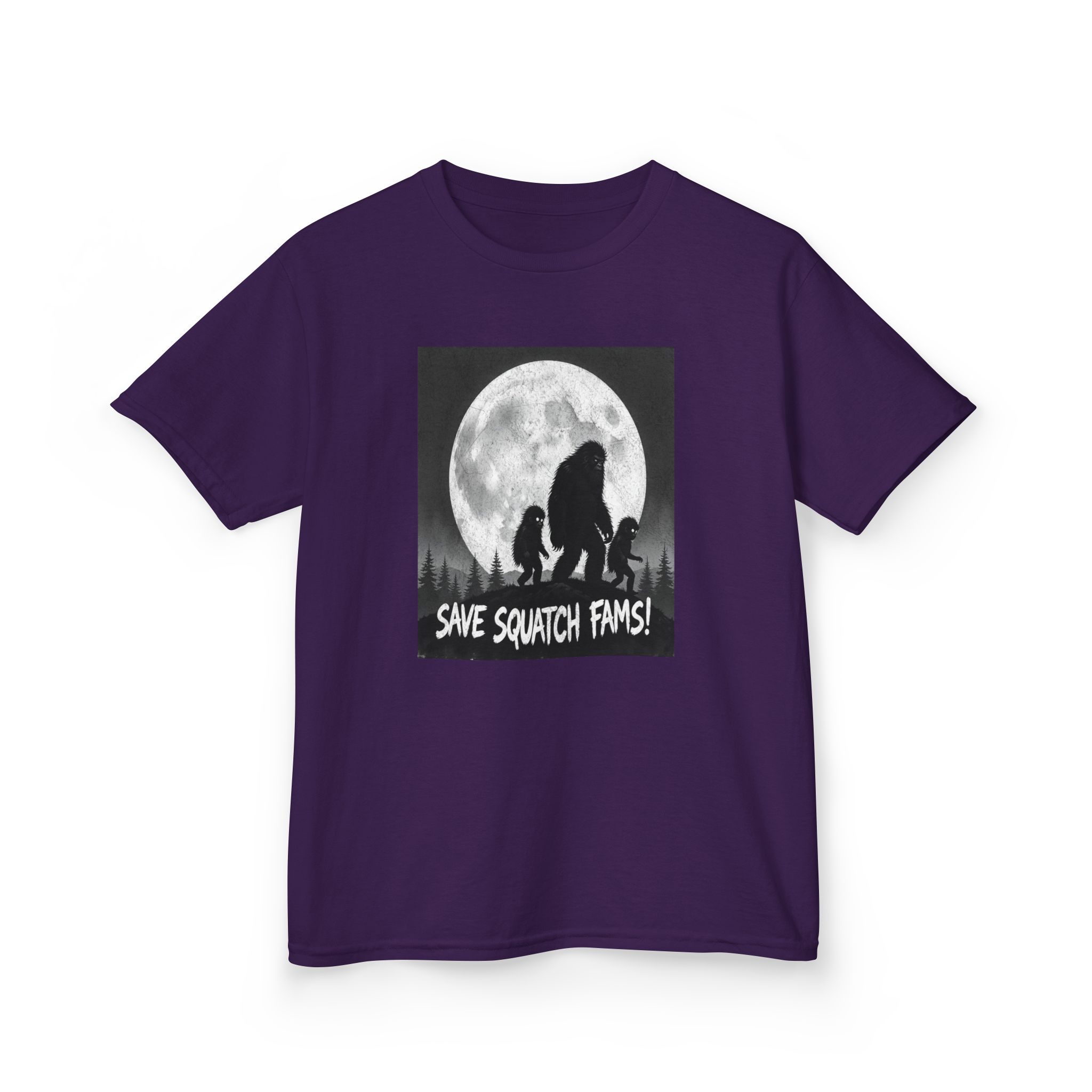 Kids "Save Squatch Fam" T-Shirt - Image 34
