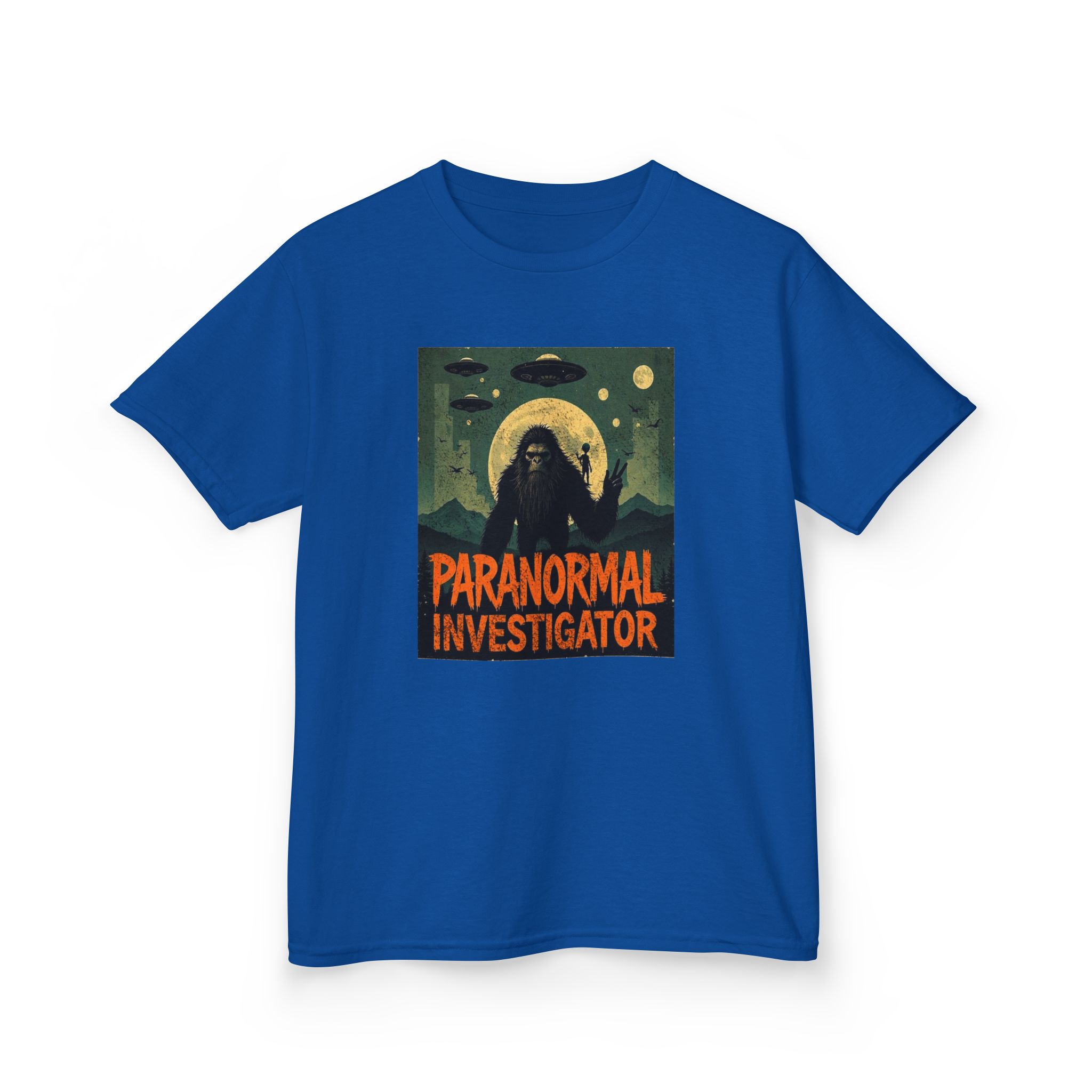 Paranormal Investigator Sasquatch Shirt - Young Believers Cryptid Tee - Image 27