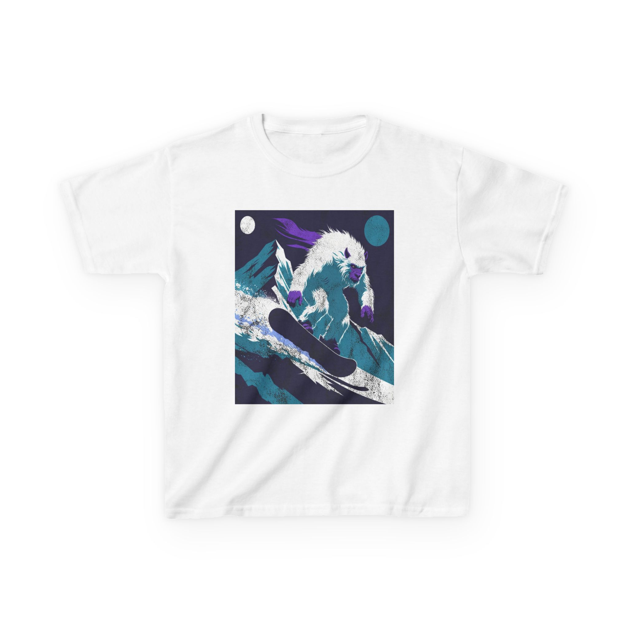 Kids Yeti Descent T-Shirt — Yeti's Descent Graphic Tee