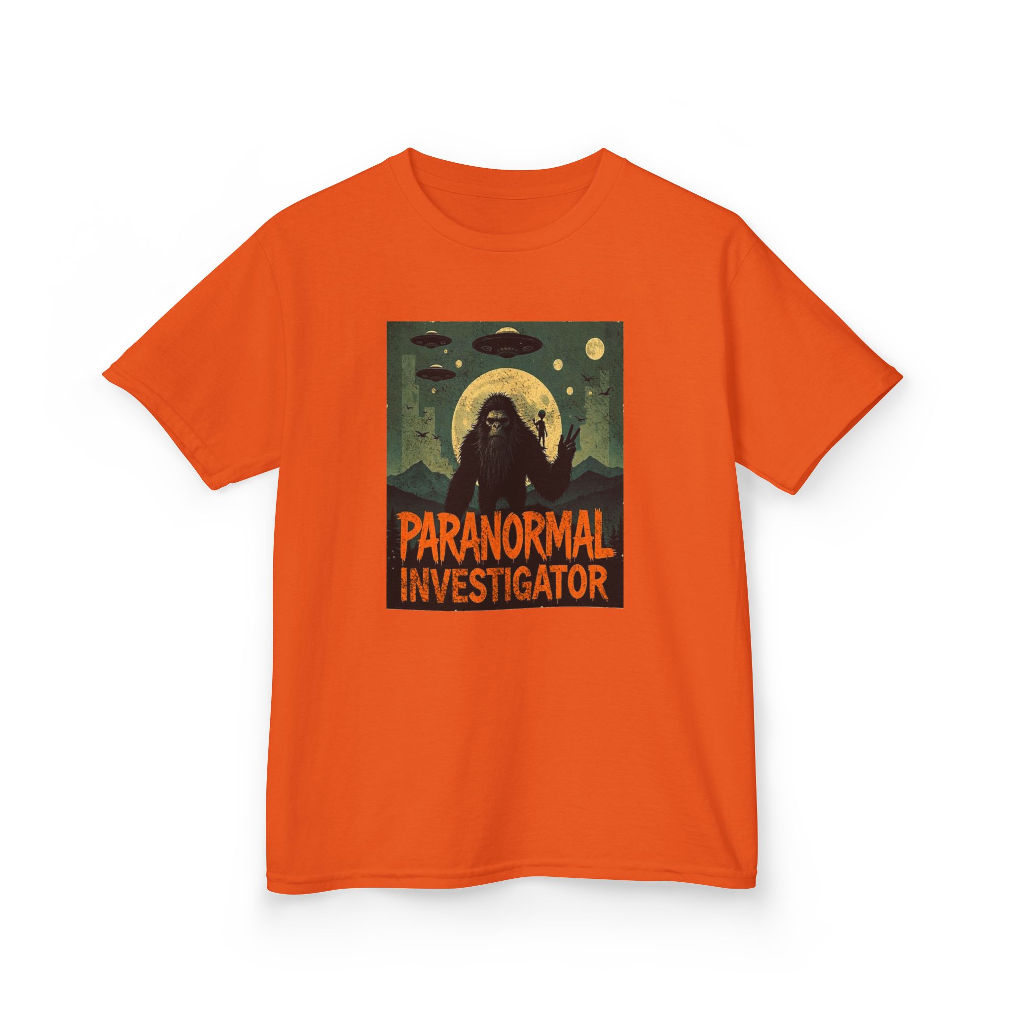 Paranormal Investigator Sasquatch Shirt - Young Believers Cryptid Tee - Image 13