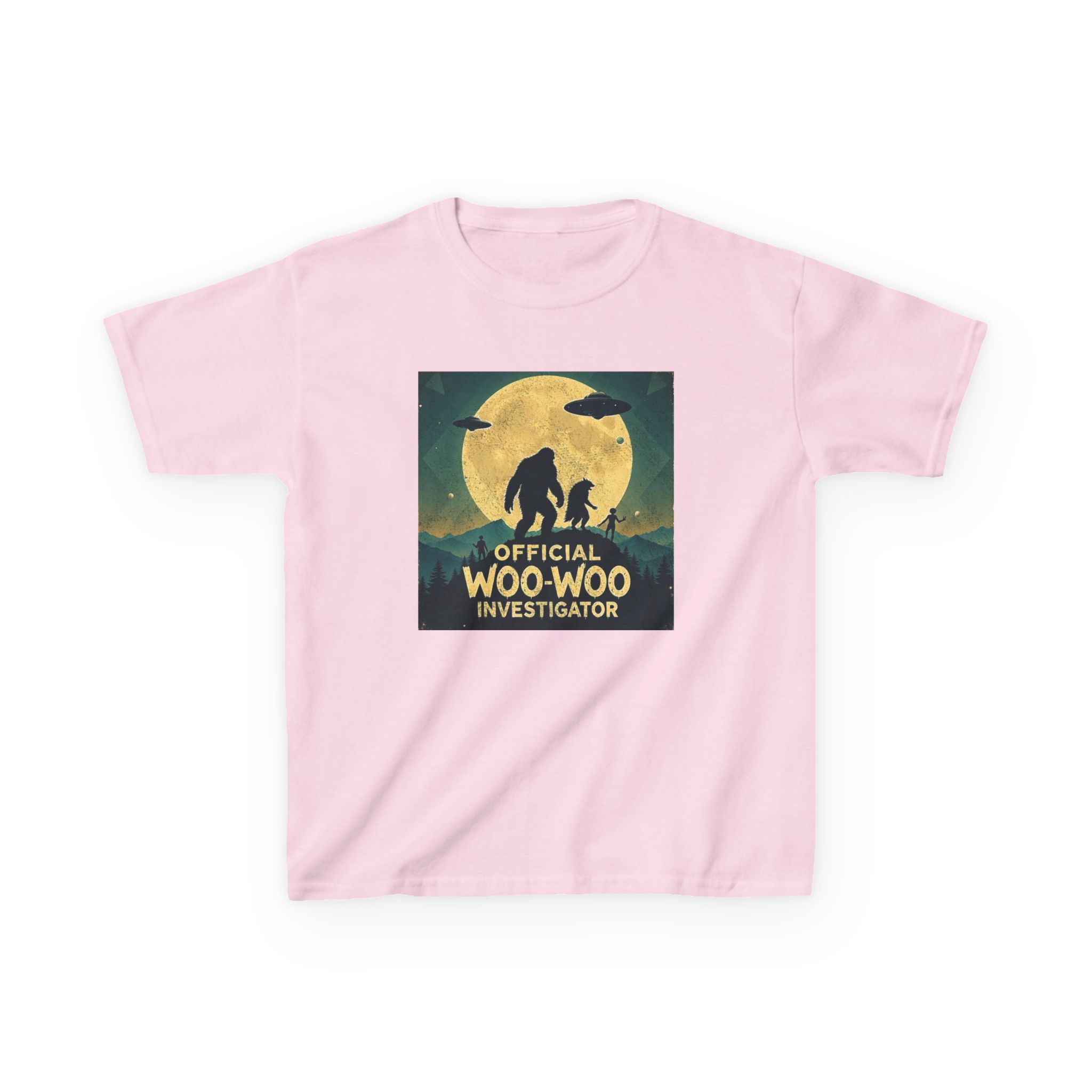 Official Woo-Woo Investigator Shirt - Retro UFO and Bigfoot Cryptid Tee - Image 20