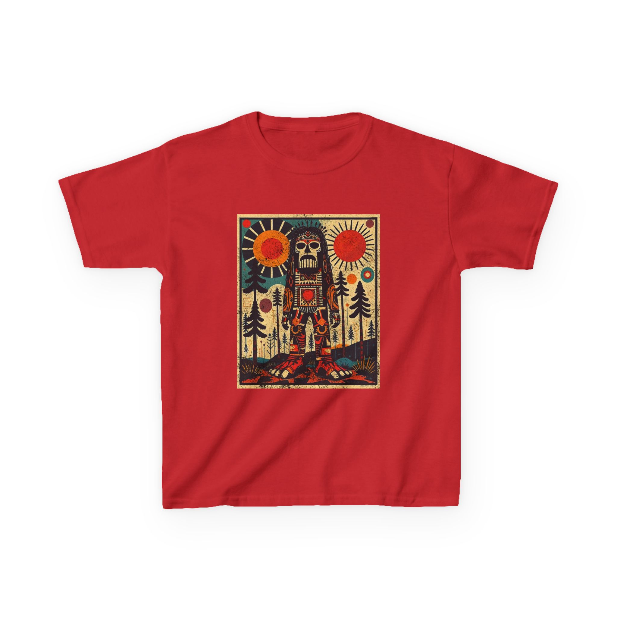 Spirit Guardian Kid's Heavy T-Shirt - Image 21