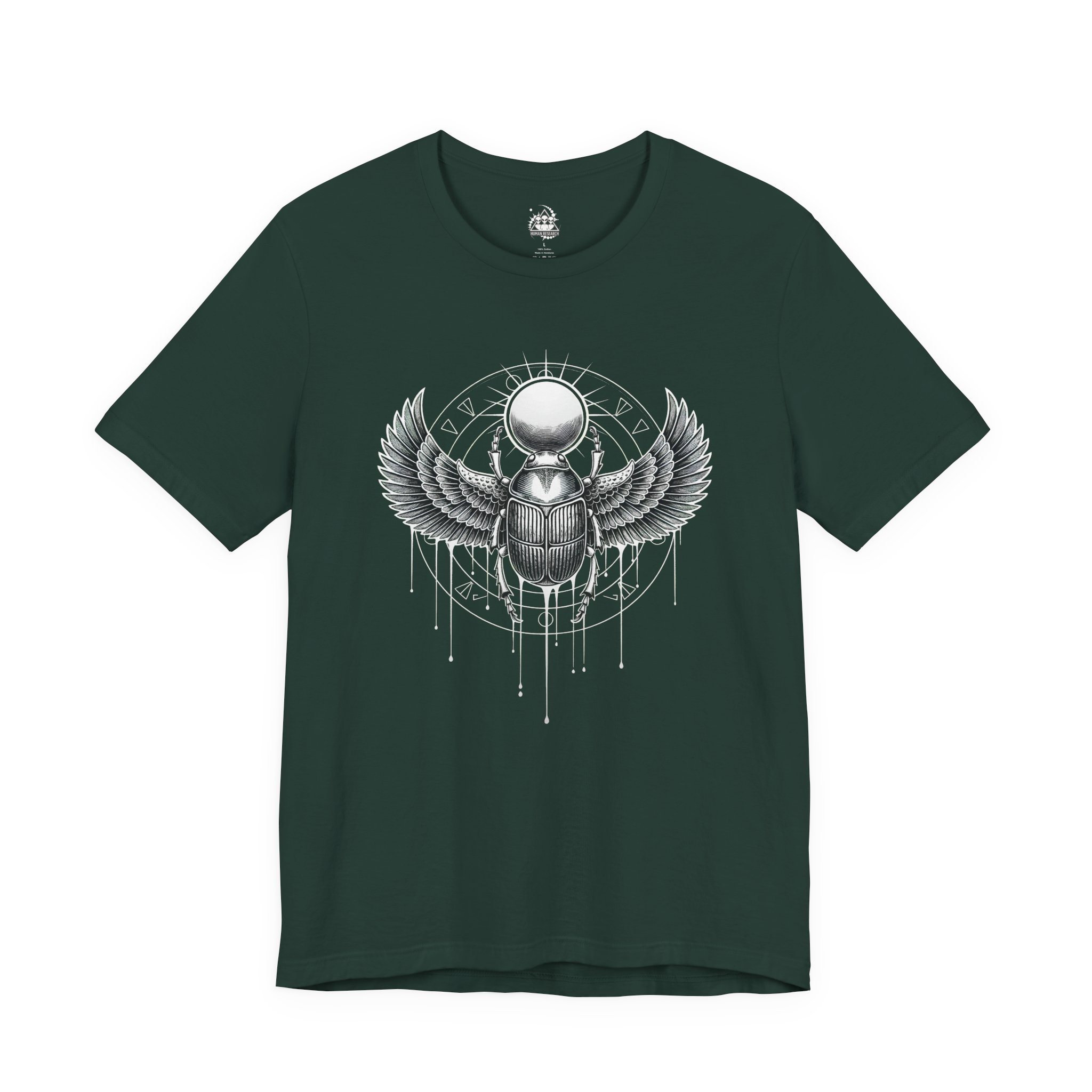 Scarab Wings Graphic Tee — Egyptian Scarab Beetle T-Shirt - Image 7