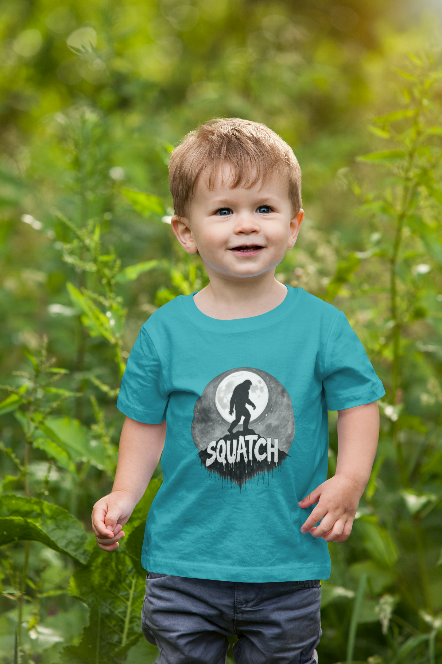 Lunar Legend Kid's Heavy T-Shirt - Image 4