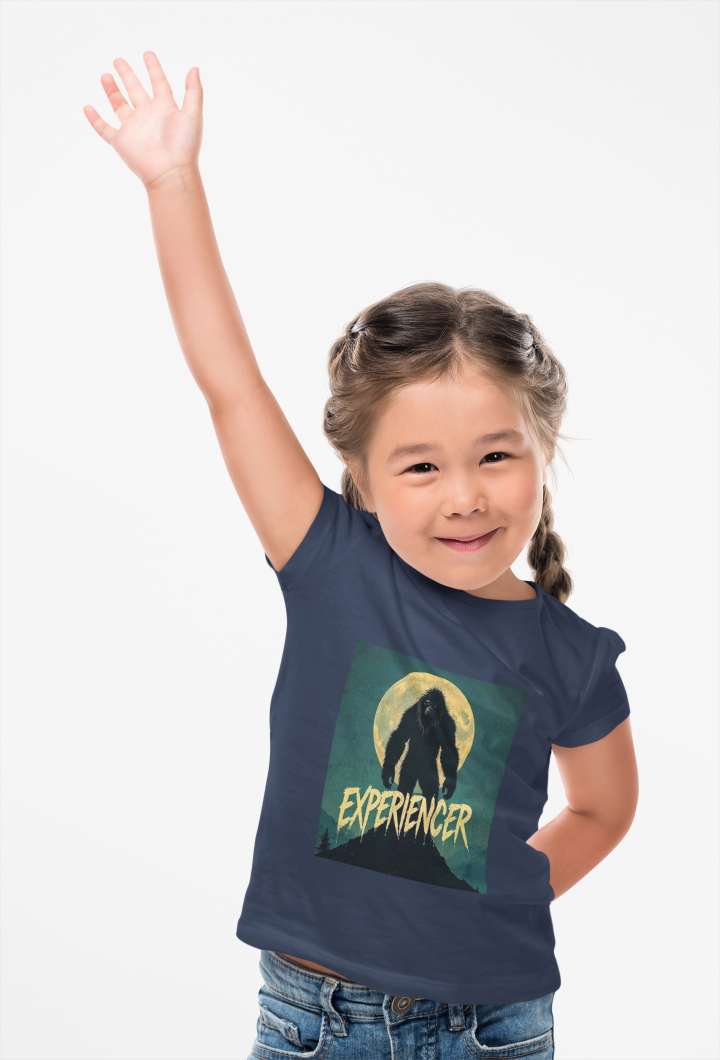 Kids Sasquatch 'Experiencer' T-Shirt — Bigfoot Cryptid Tee - Image 3