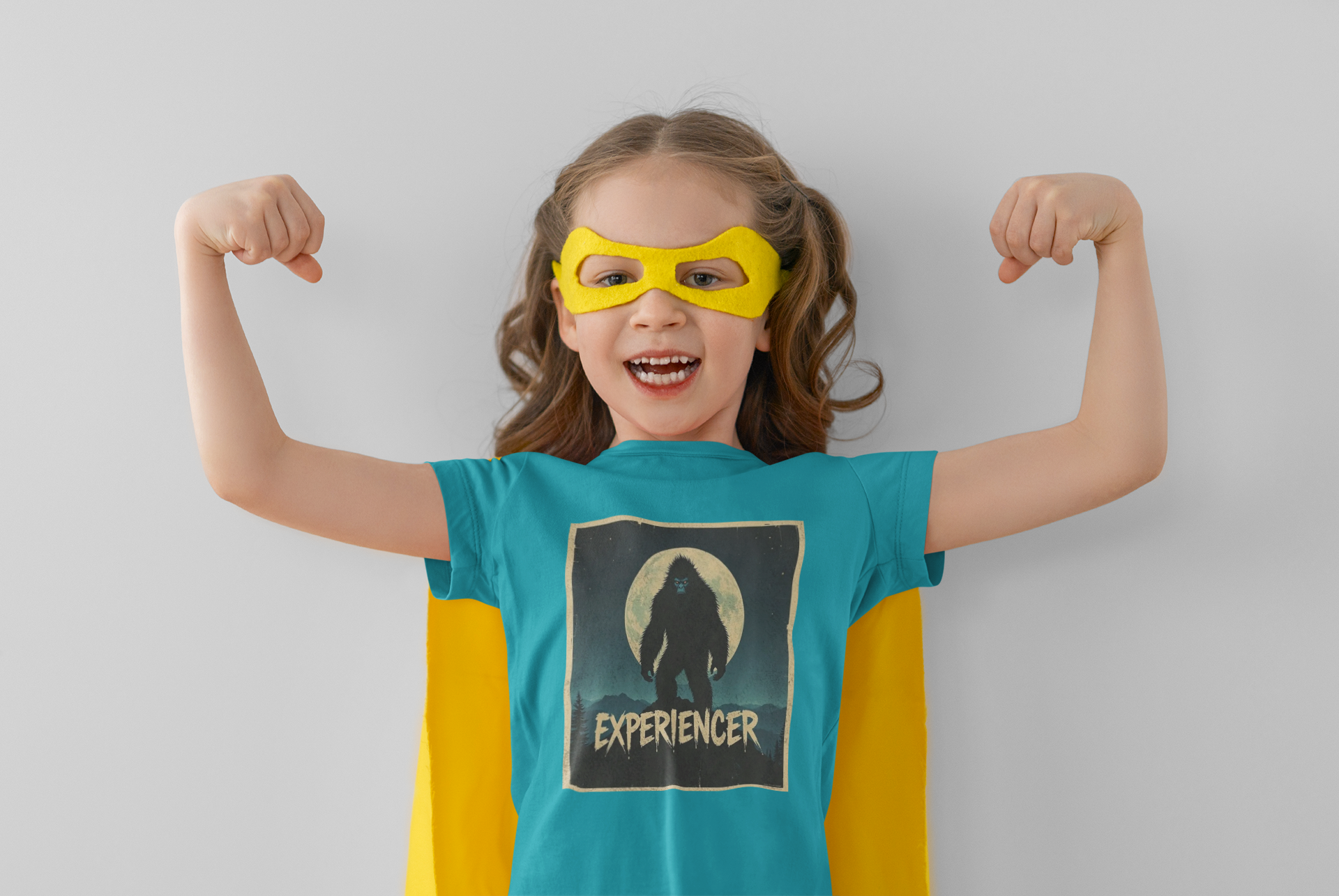 Midnight Mountain Mystery Kid's Heavy T-Shirt - Image 4