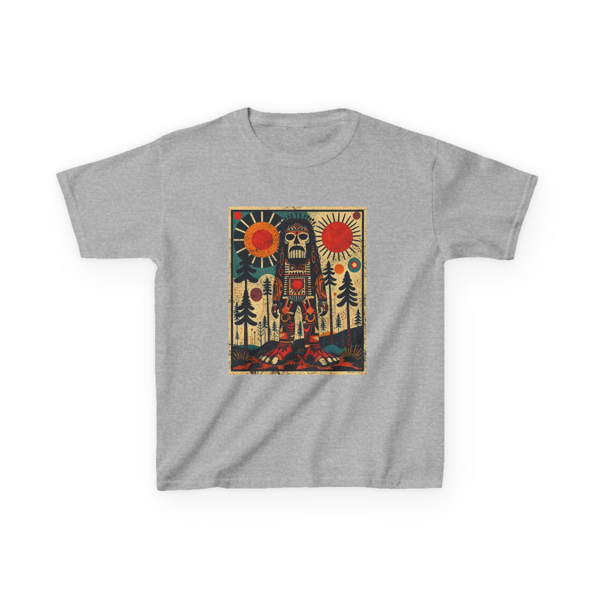 Spirit Guardian Kid's Heavy T-Shirt - Image 5