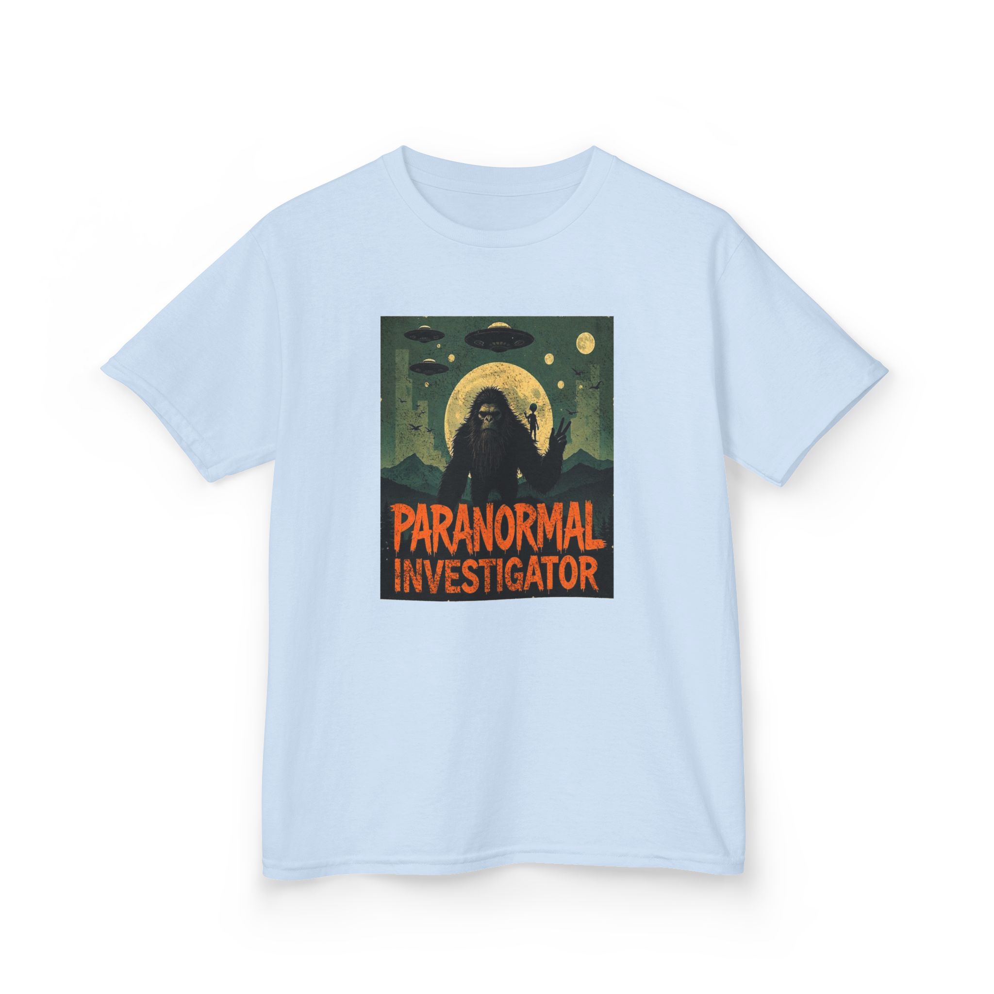 Paranormal Investigator Sasquatch Shirt - Young Believers Cryptid Tee - Image 21
