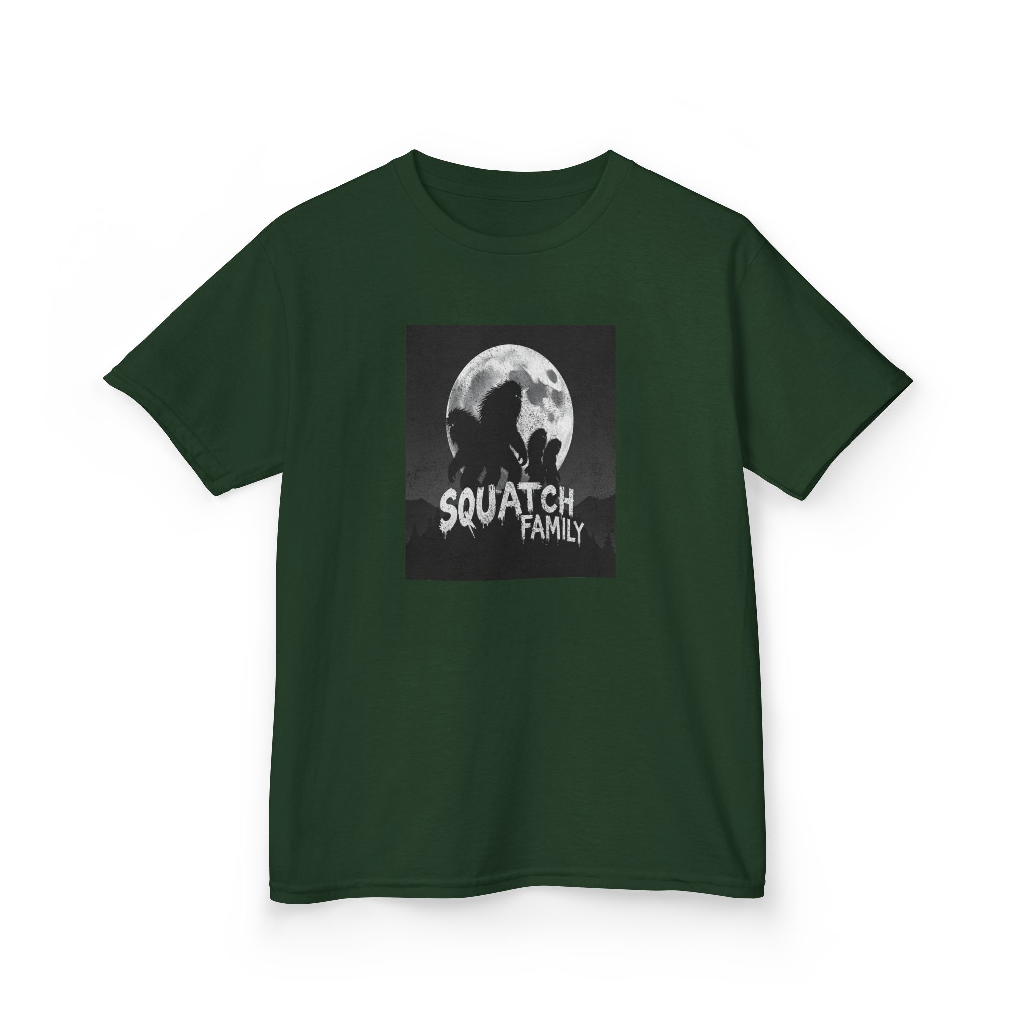Squatch Family Kids Tee — Bigfoot Lover Kids T-Shirt - Image 12
