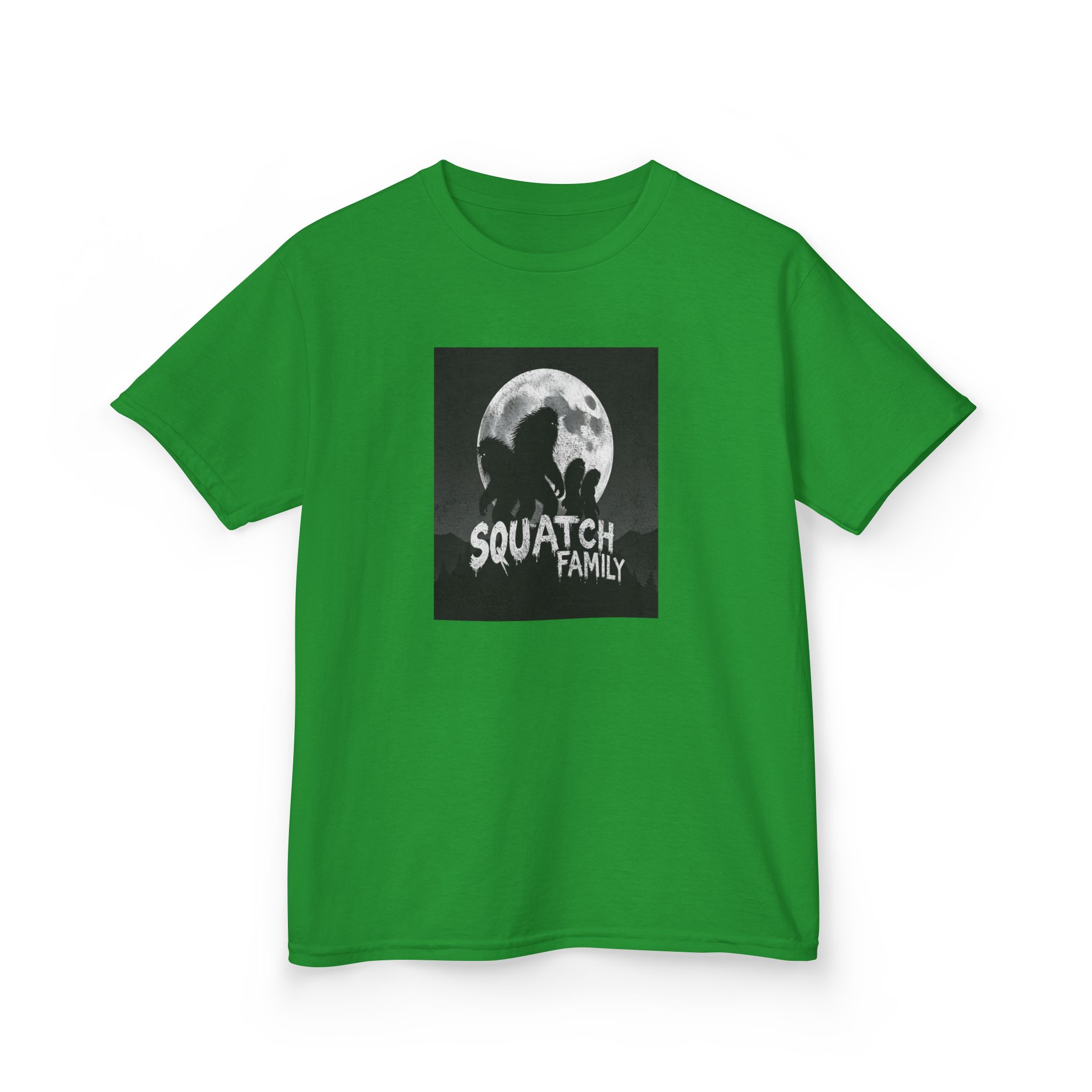 Squatch Family Kids Tee — Bigfoot Lover Kids T-Shirt - Image 14