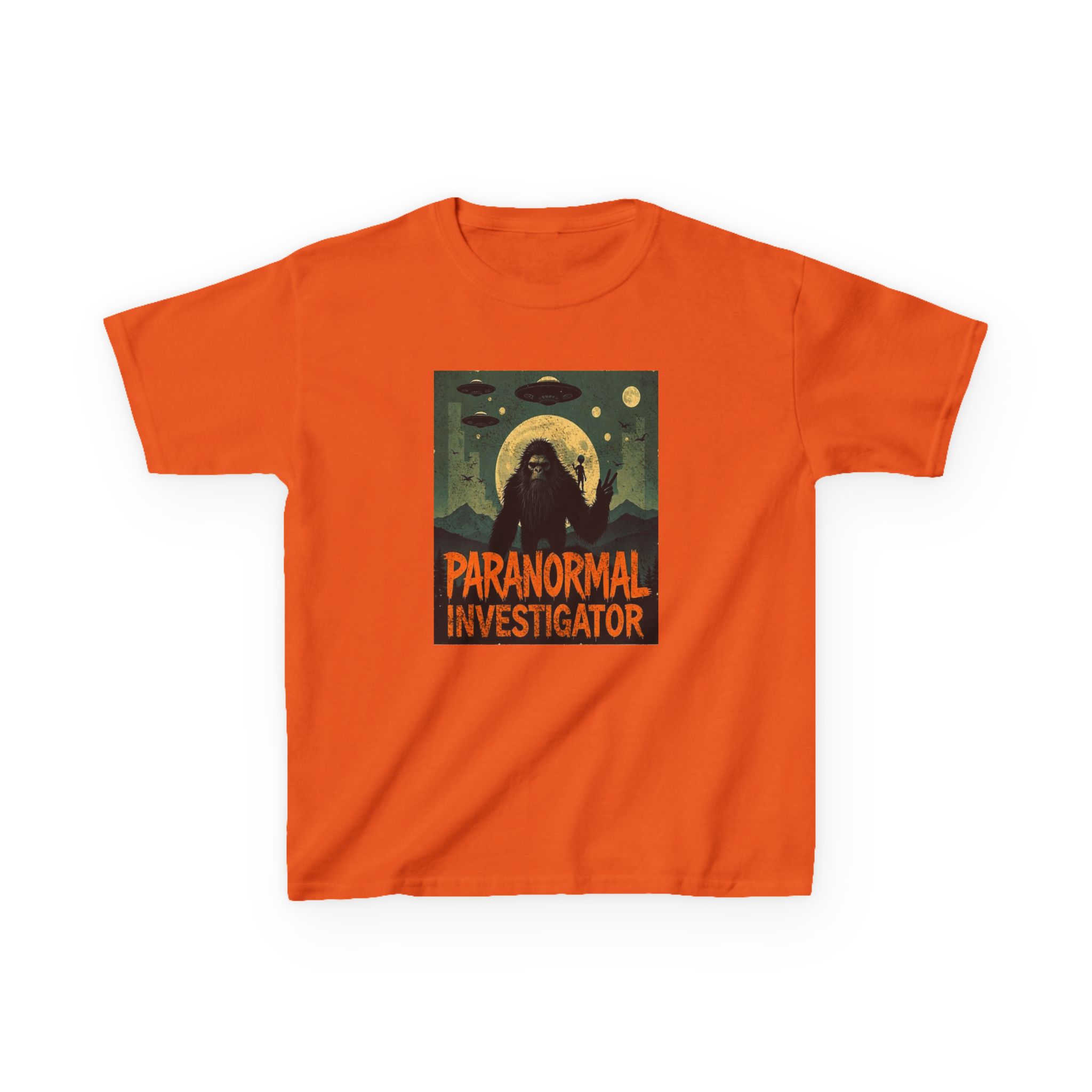 Paranormal Investigator Sasquatch Shirt - Young Believers Cryptid Tee - Image 12