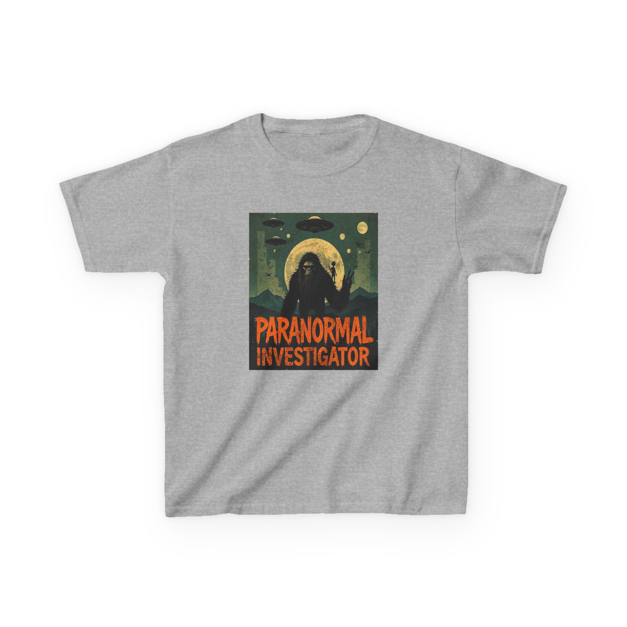 Paranormal Investigator Sasquatch Shirt - Young Believers Cryptid Tee - Image 7