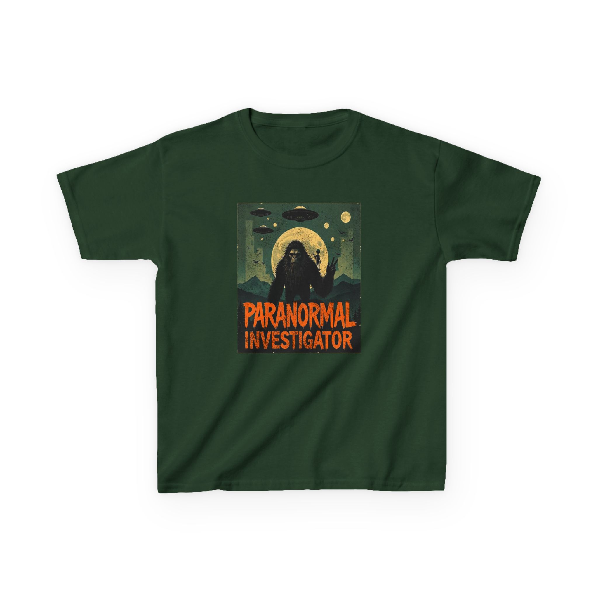 Paranormal Investigator Sasquatch Shirt - Young Believers Cryptid Tee - Image 14