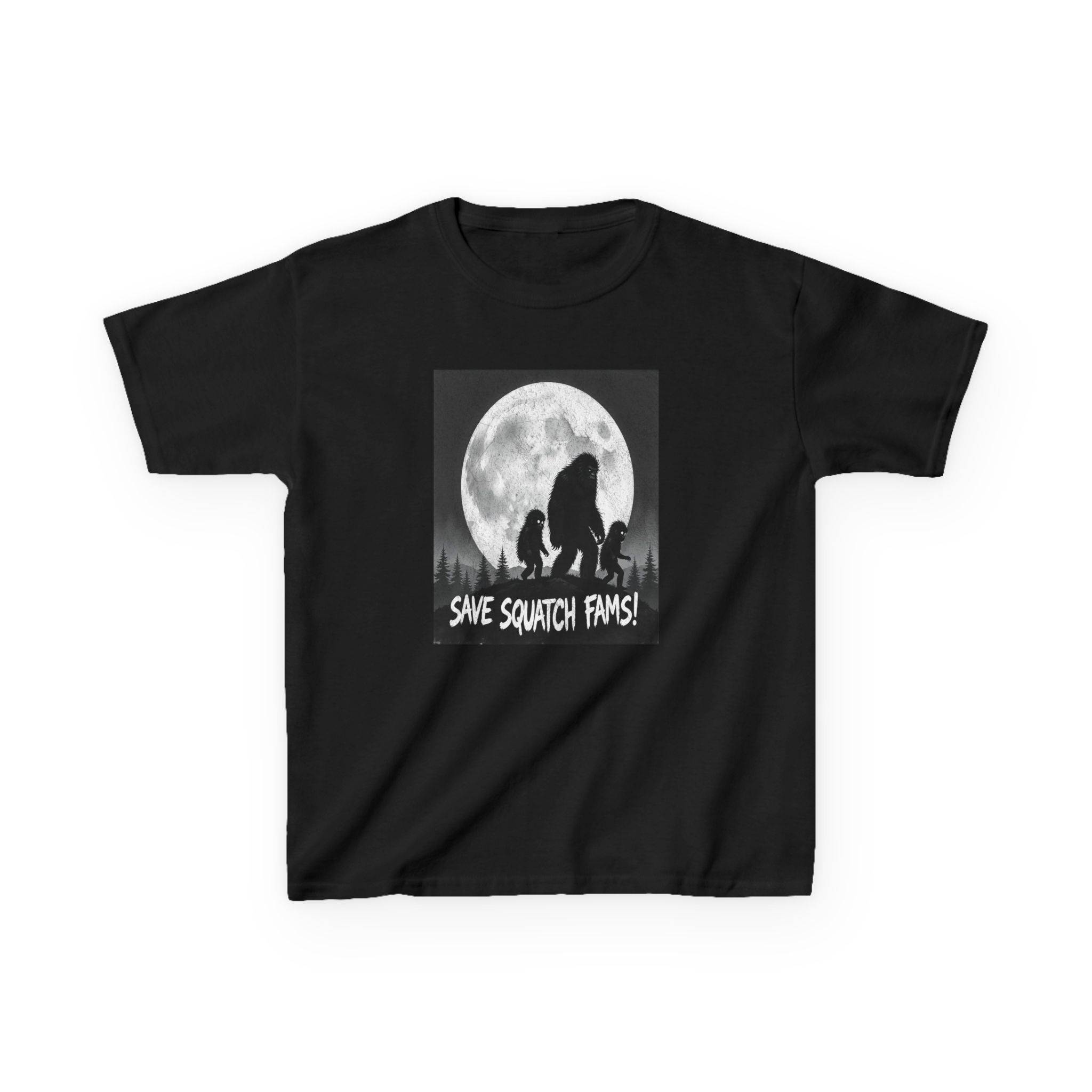 Kids "Save Squatch Fam" T-Shirt - Image 4