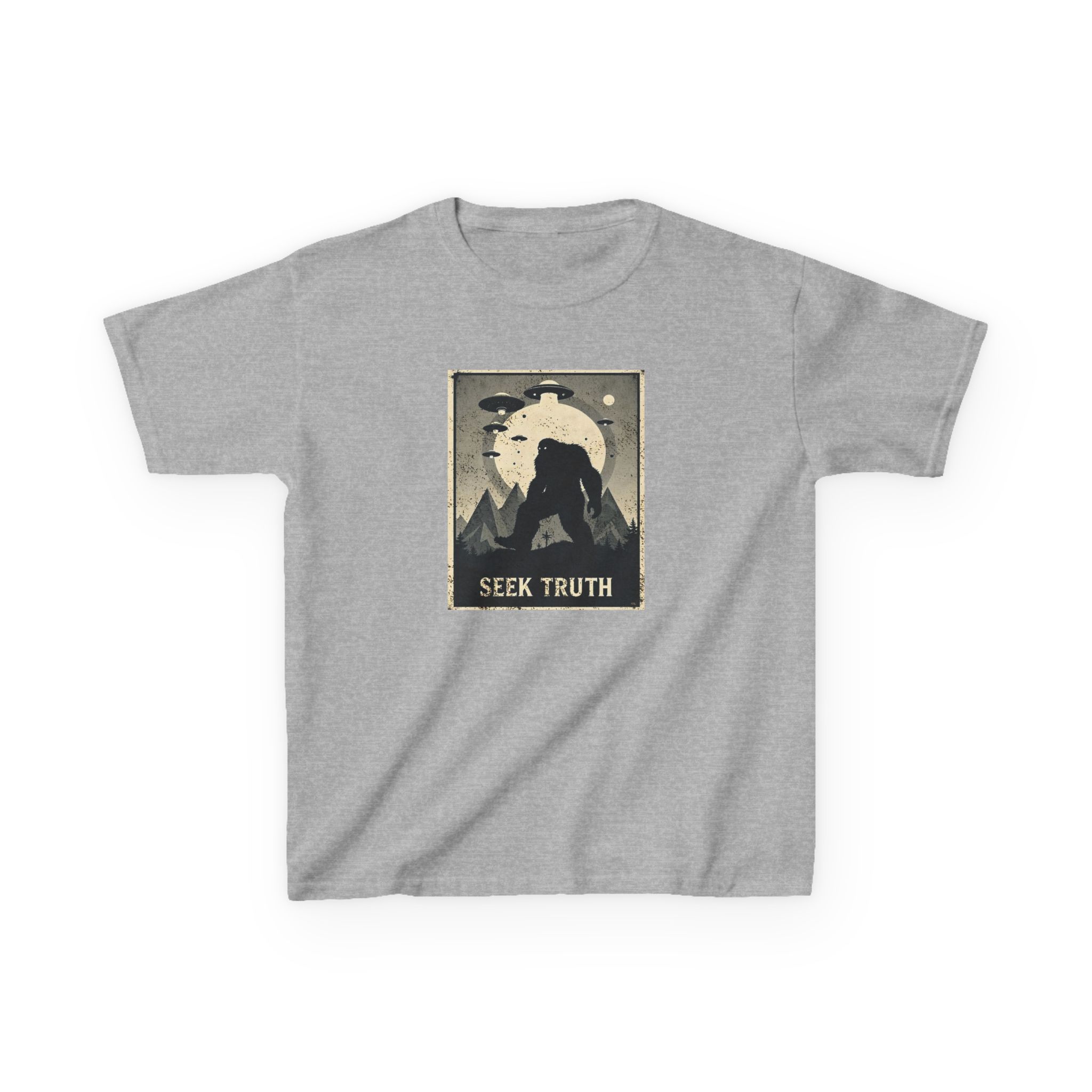 Unknown Encounter Kid's Heavy T-Shirt - Image 6