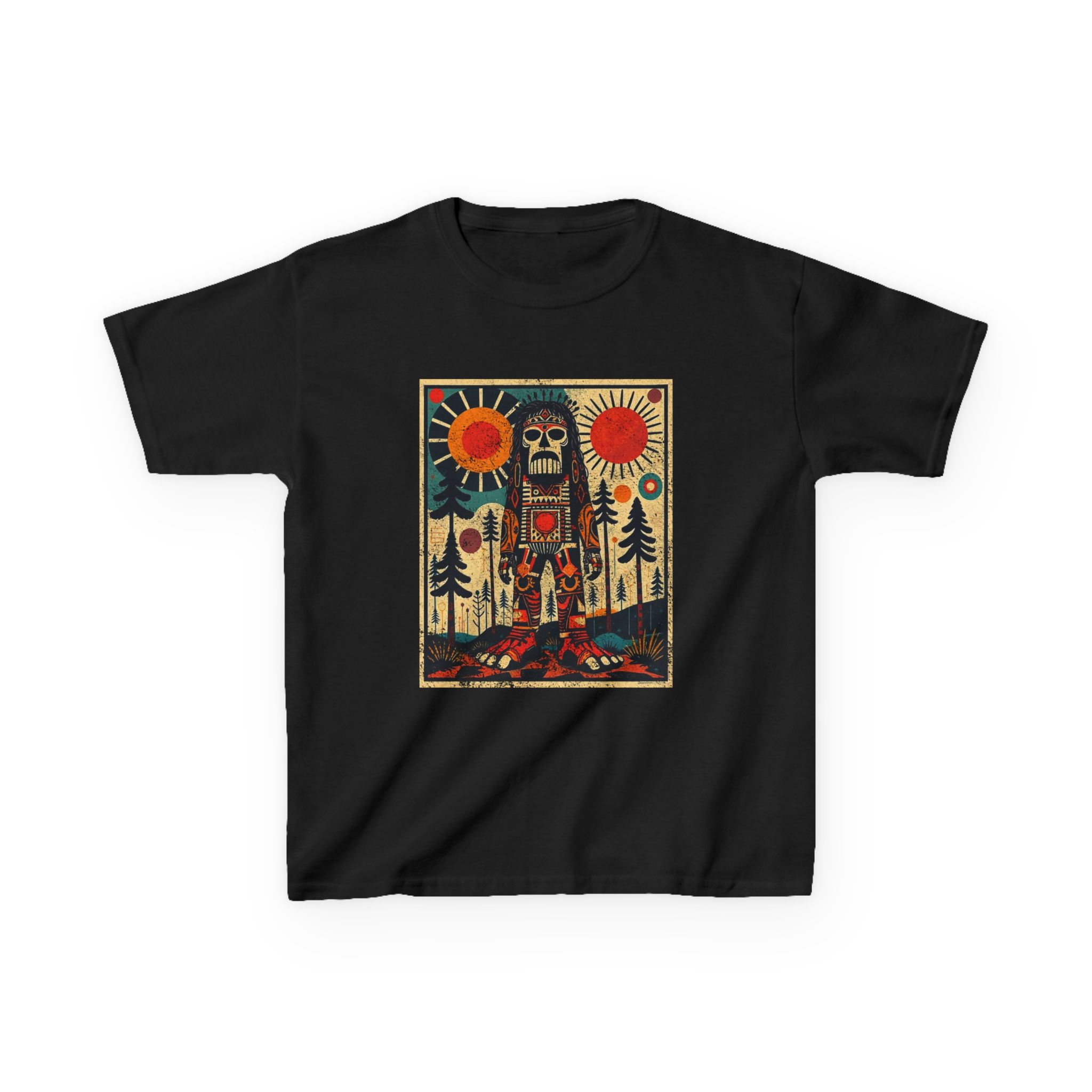 Spirit Guardian Kid's Heavy T-Shirt - Image 3