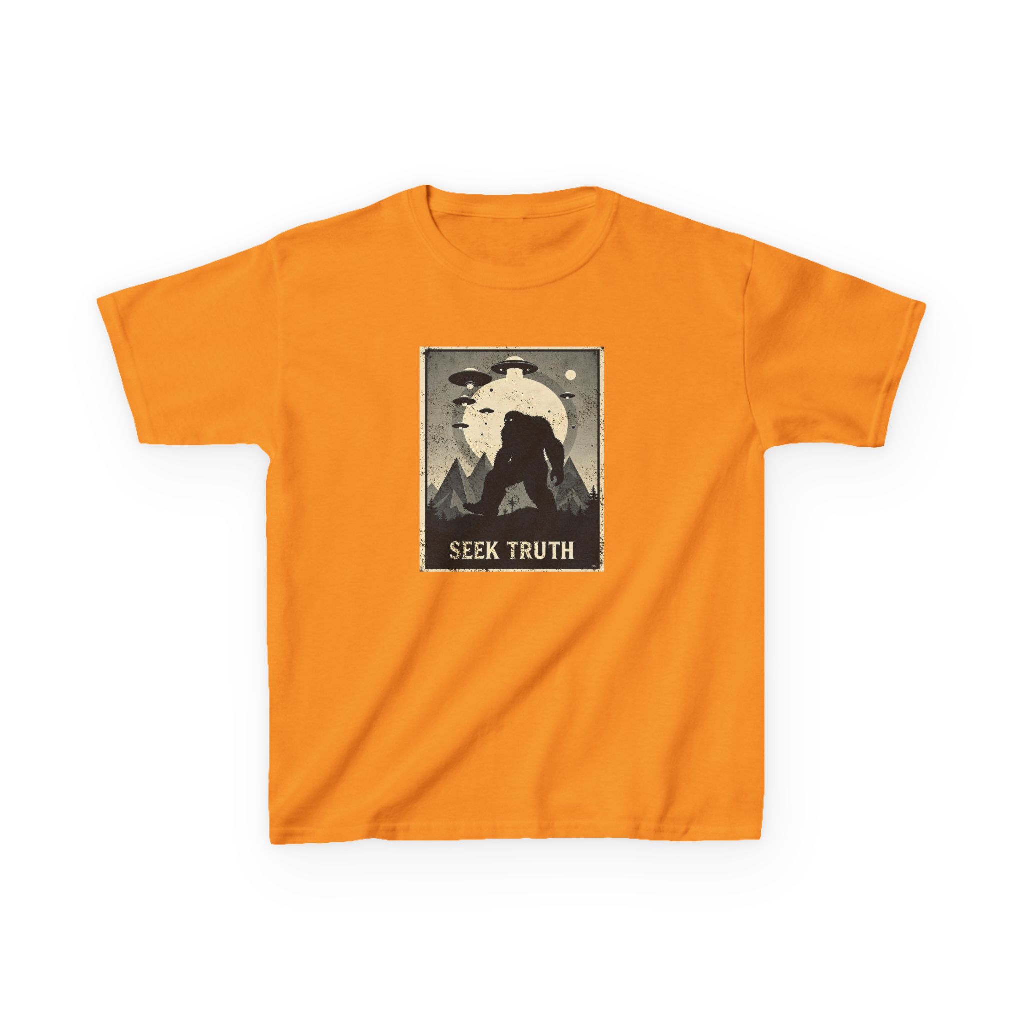 Unknown Encounter Kid's Heavy T-Shirt - Image 8