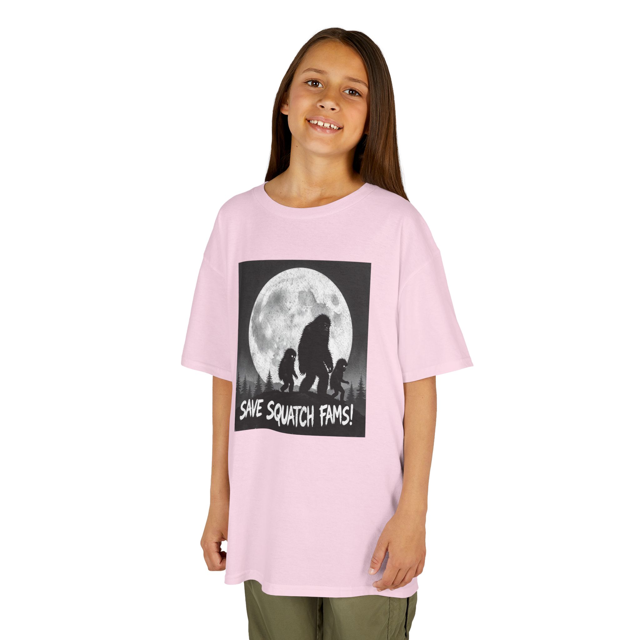 Kids "Save Squatch Fam" T-Shirt - Image 37