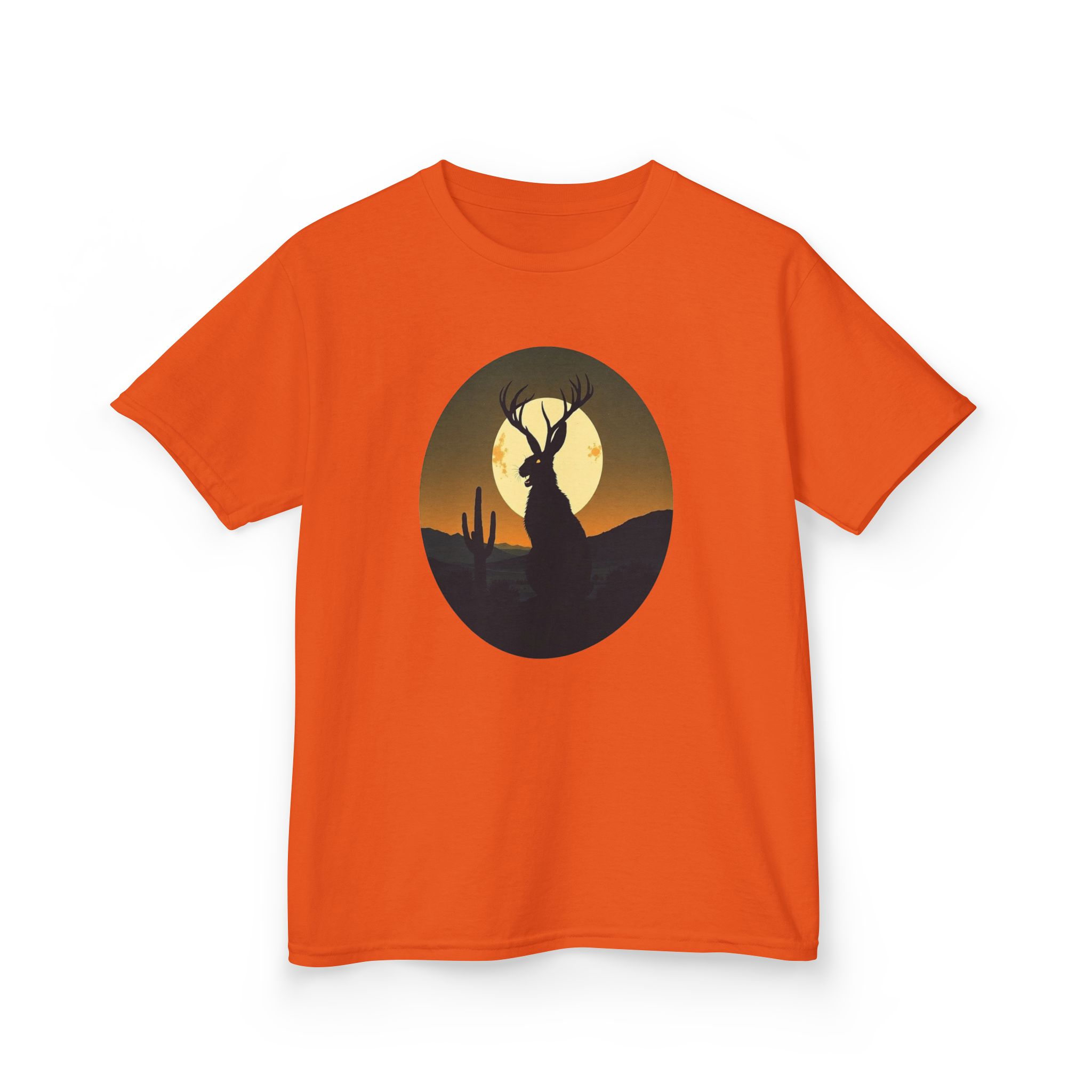 Mystic Jackalope Desert Moon Shirt - Surreal Cryptid Graphic Tee - Image 10