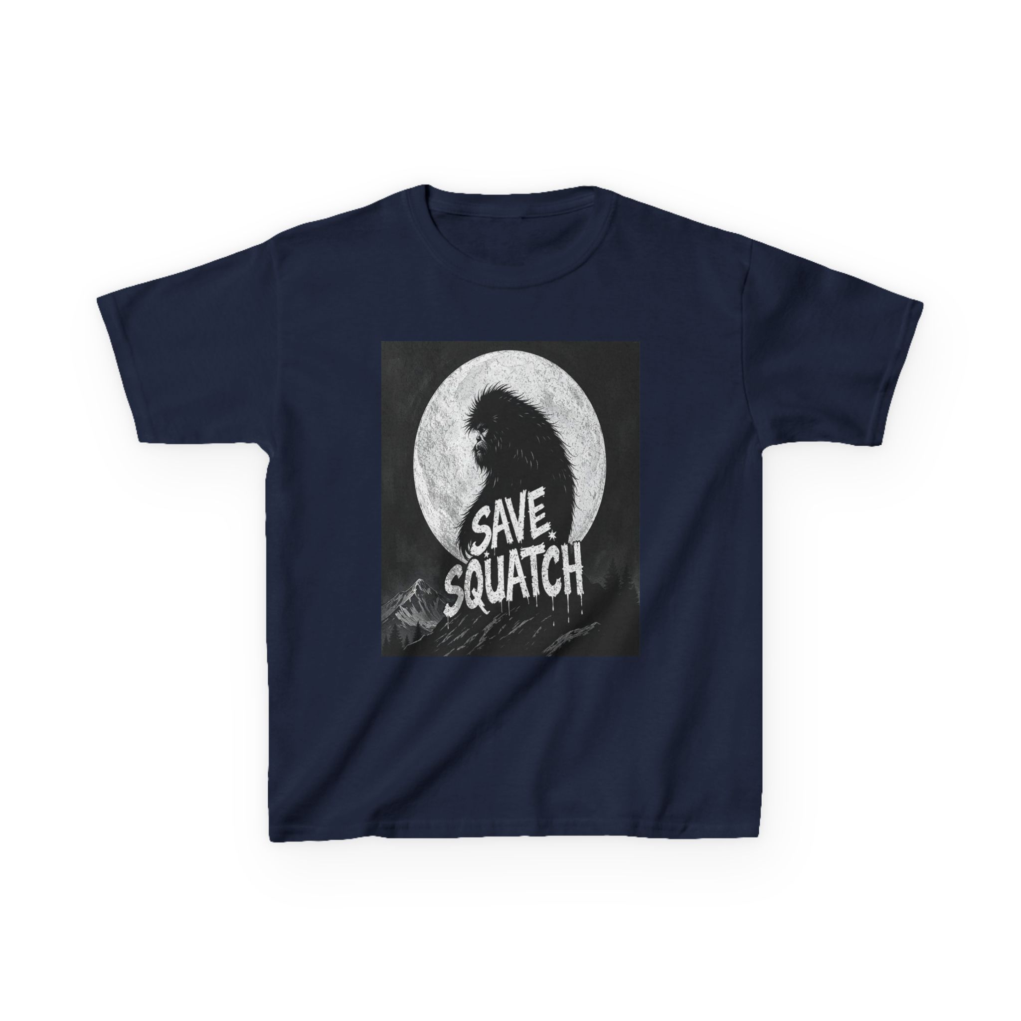 Save Squatch Kids T-Shirt - Image 25