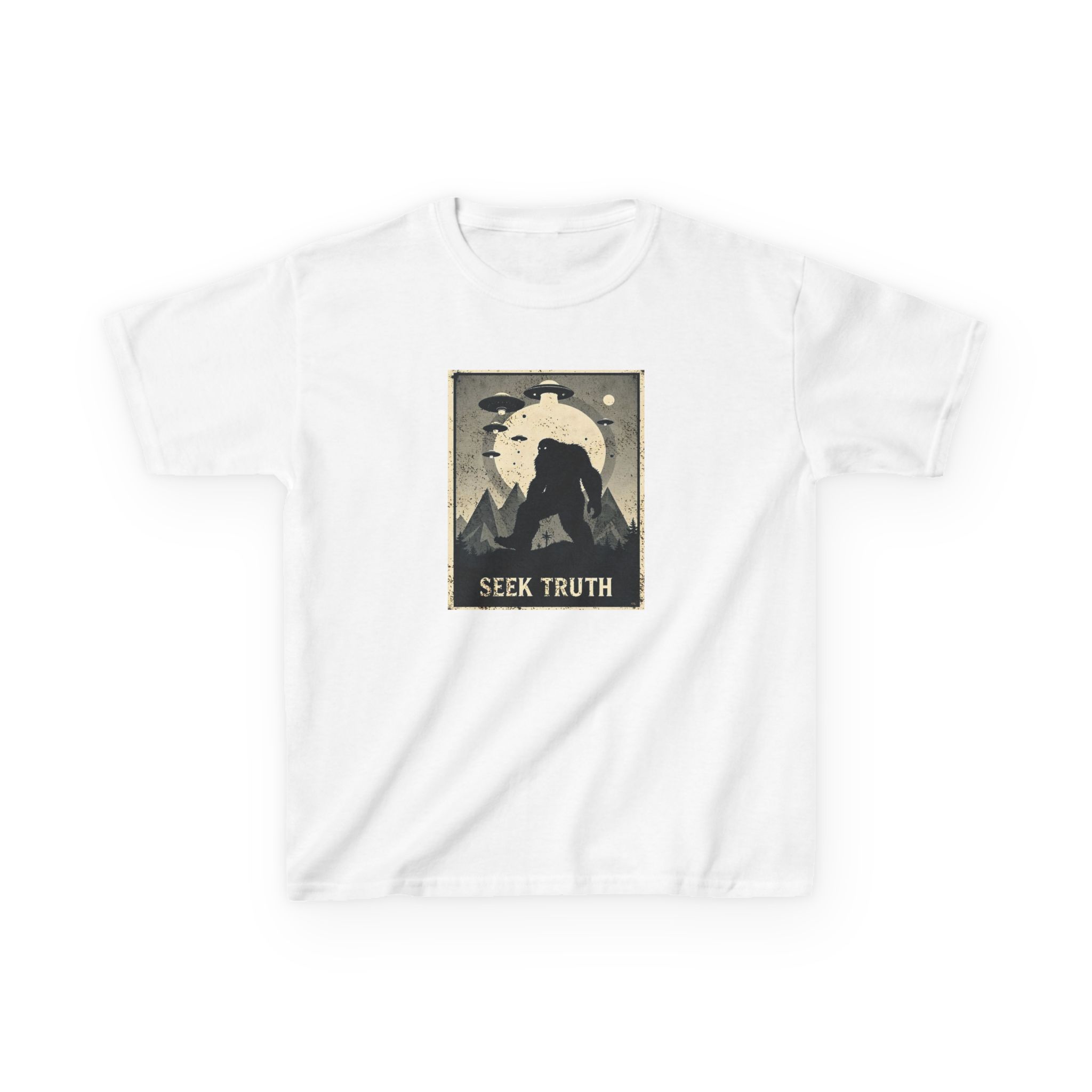 Unknown Encounter Kid's Heavy T-Shirt