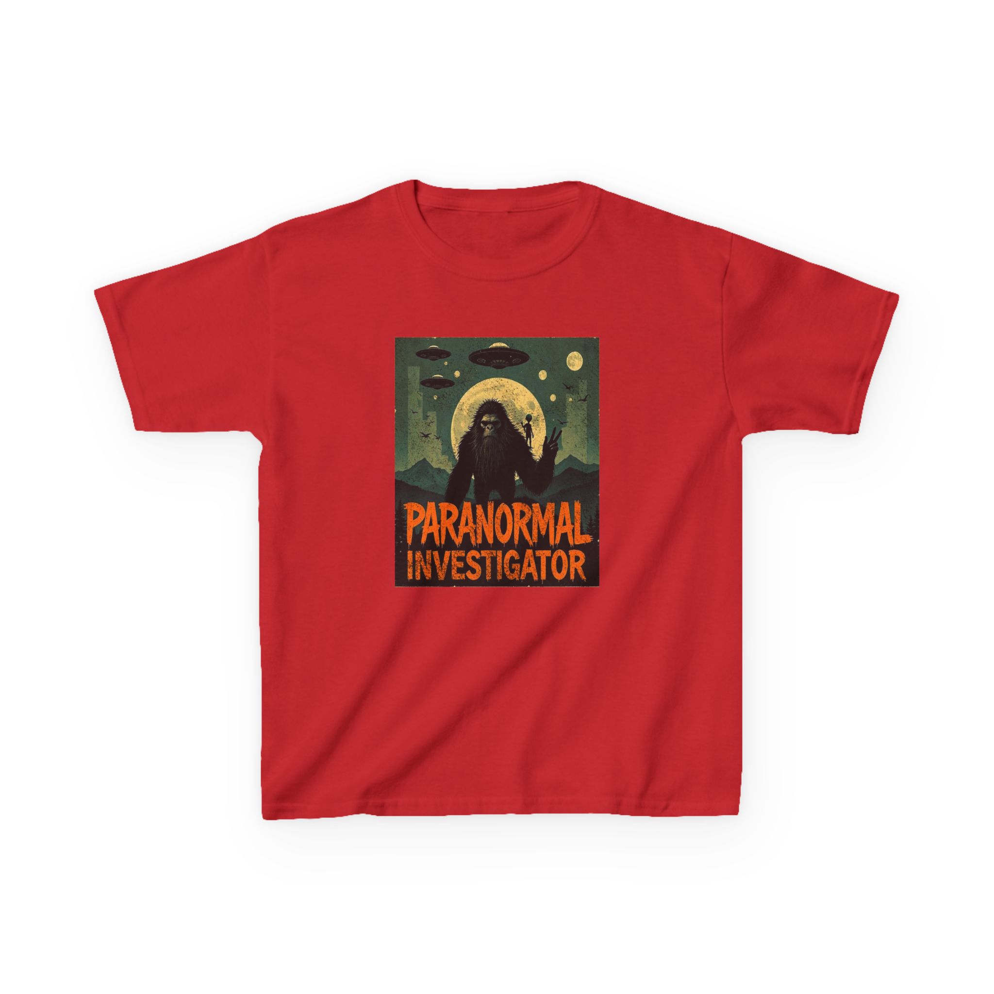 Paranormal Investigator Sasquatch Shirt - Young Believers Cryptid Tee - Image 36