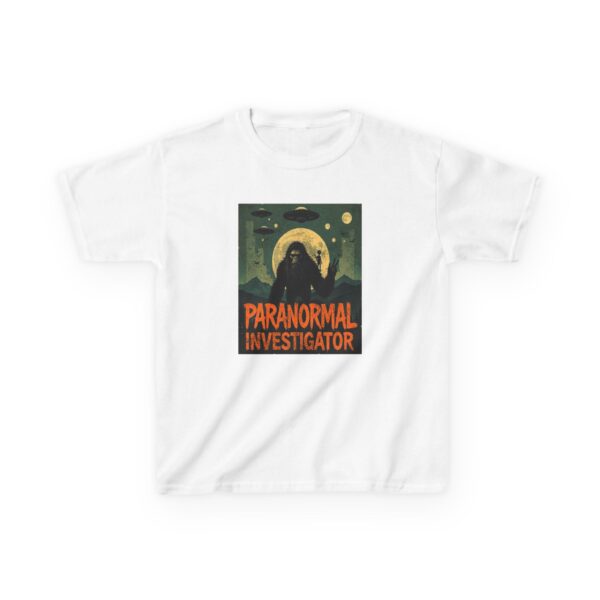 Paranormal Investigator Sasquatch Shirt - Young Believers Cryptid Tee