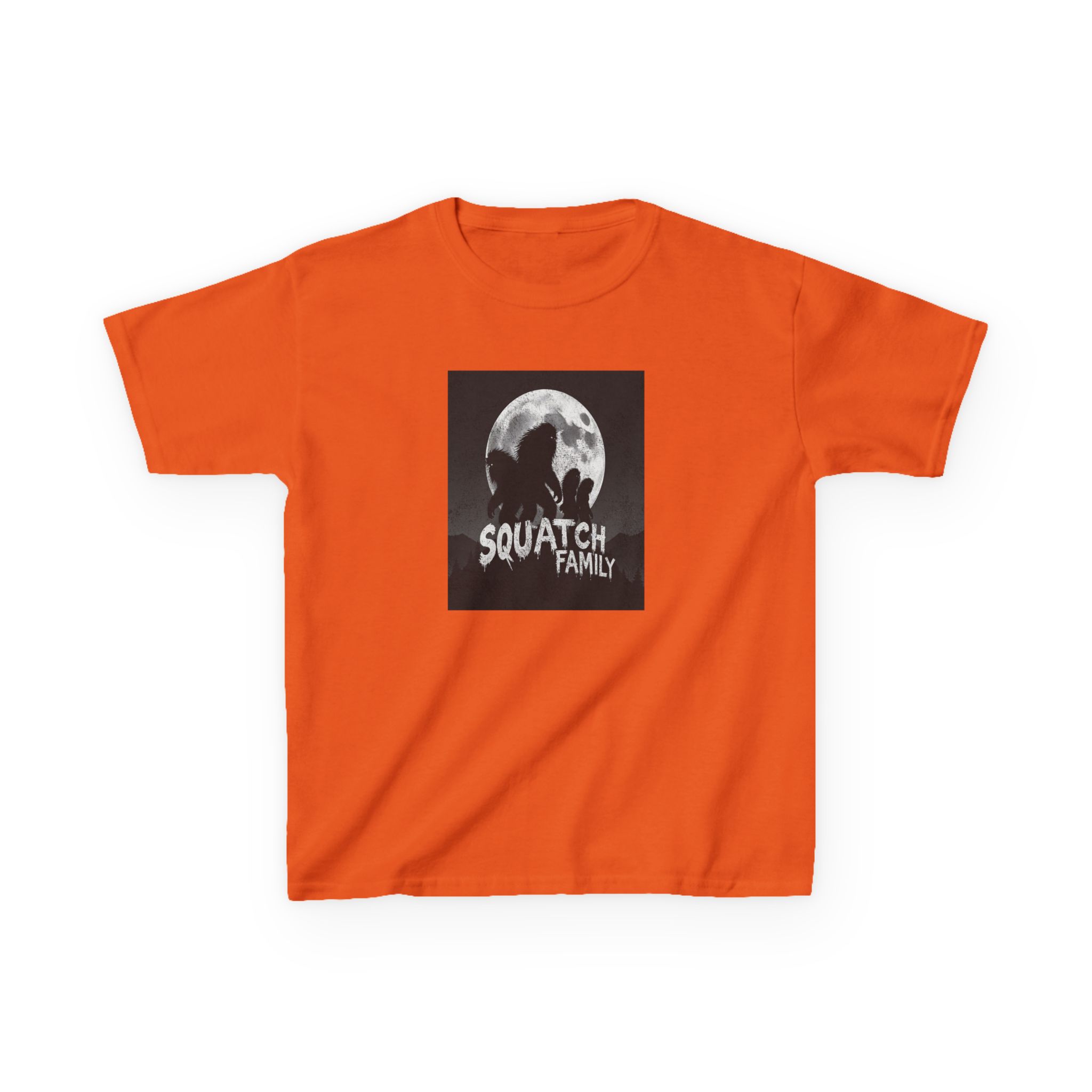 Squatch Family Kids Tee — Bigfoot Lover Kids T-Shirt - Image 9