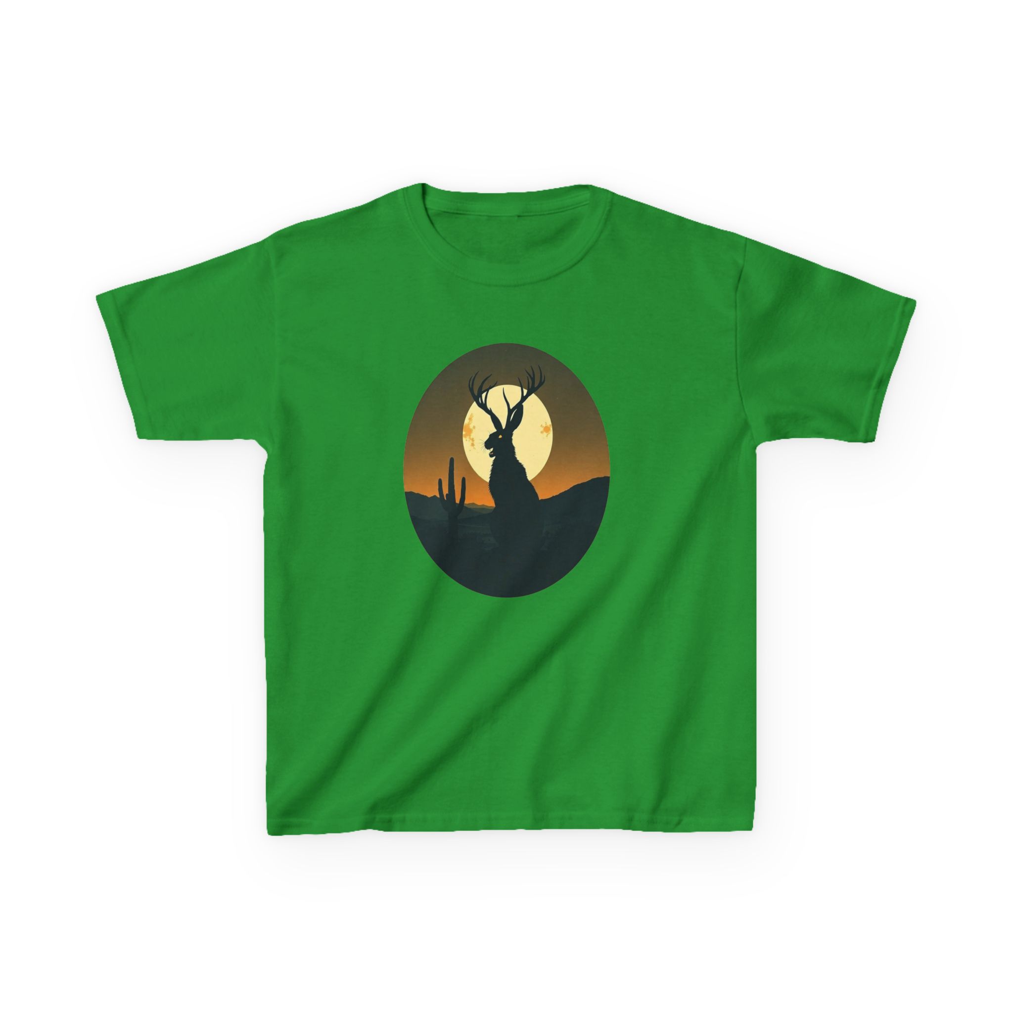 Mystic Jackalope Desert Moon Shirt - Surreal Cryptid Graphic Tee - Image 13