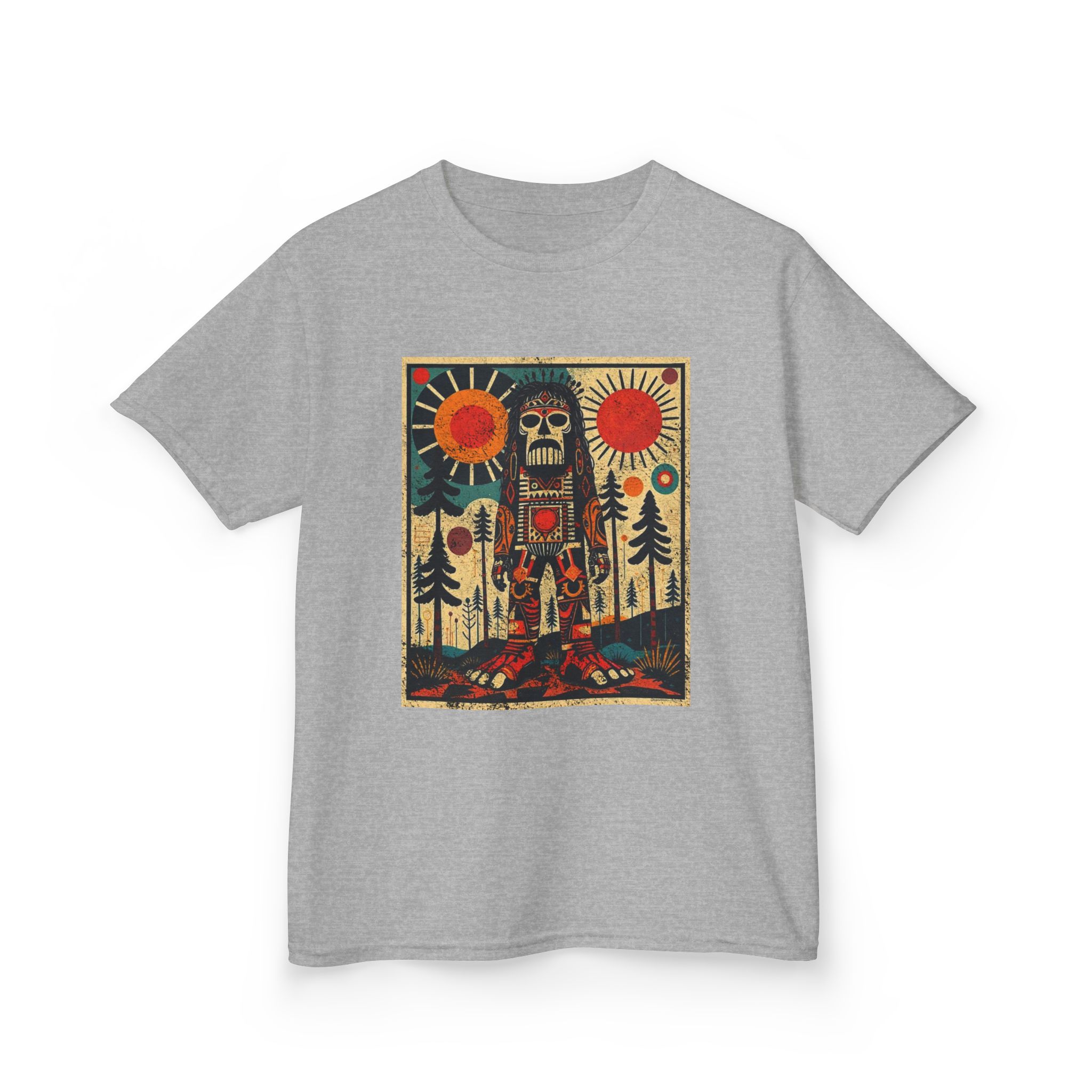 Spirit Guardian Kid's Heavy T-Shirt - Image 6