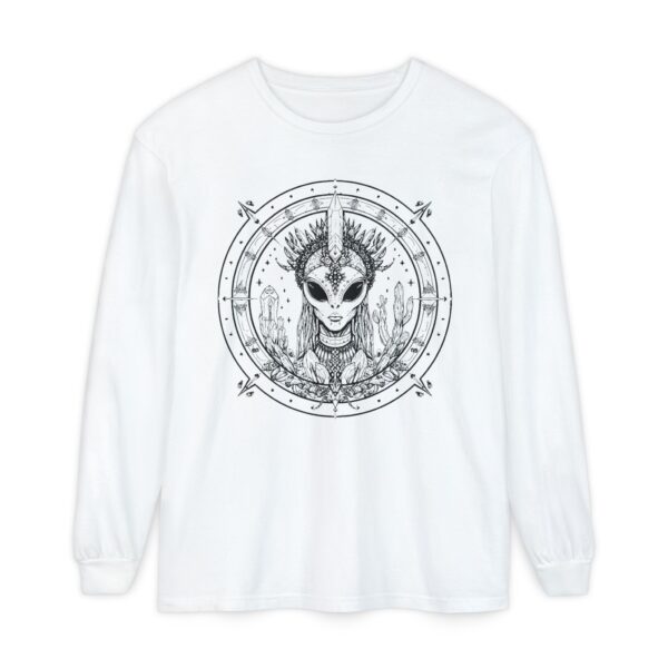 Alien Queen Mandala Long Sleeve Tee