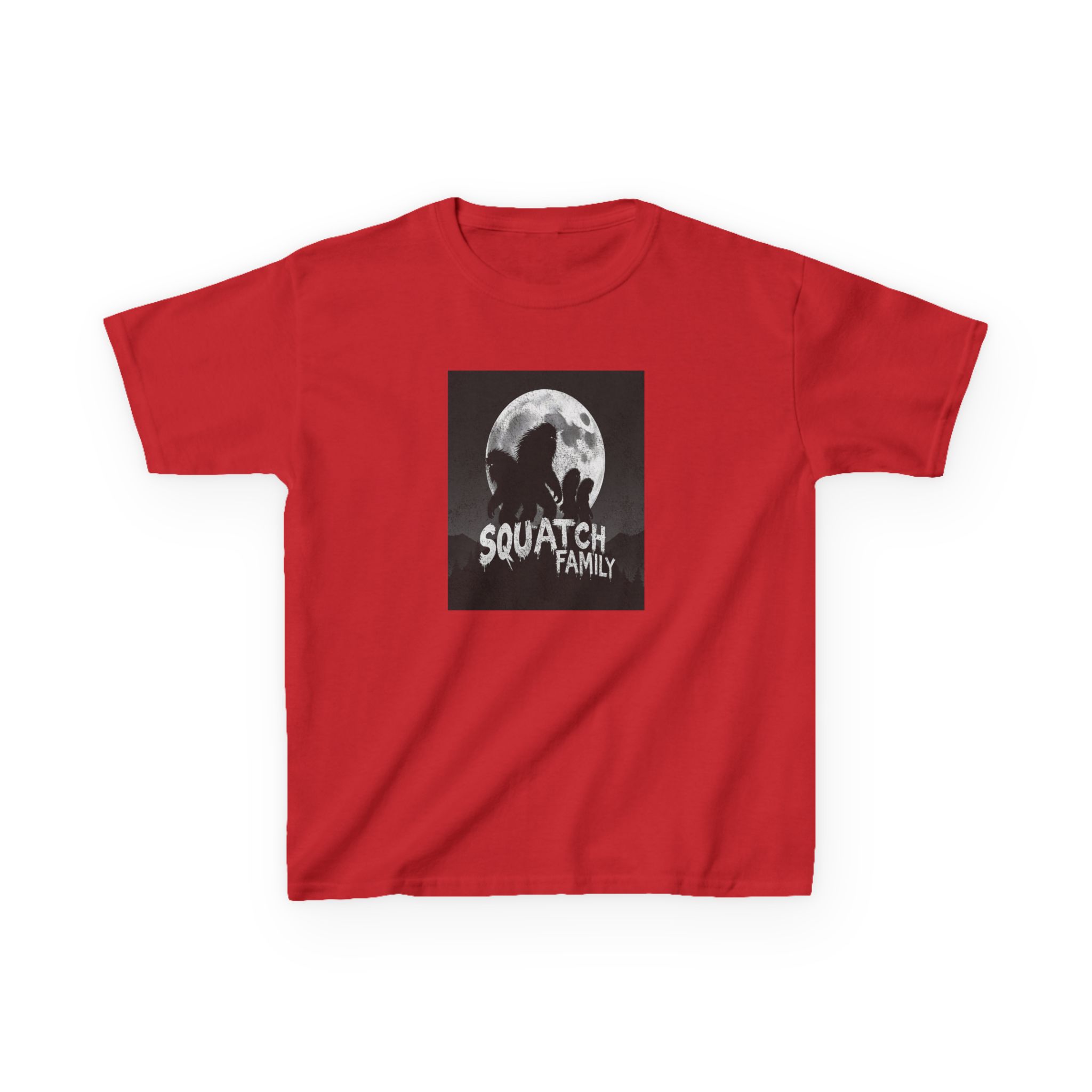 Squatch Family Kids Tee — Bigfoot Lover Kids T-Shirt - Image 33
