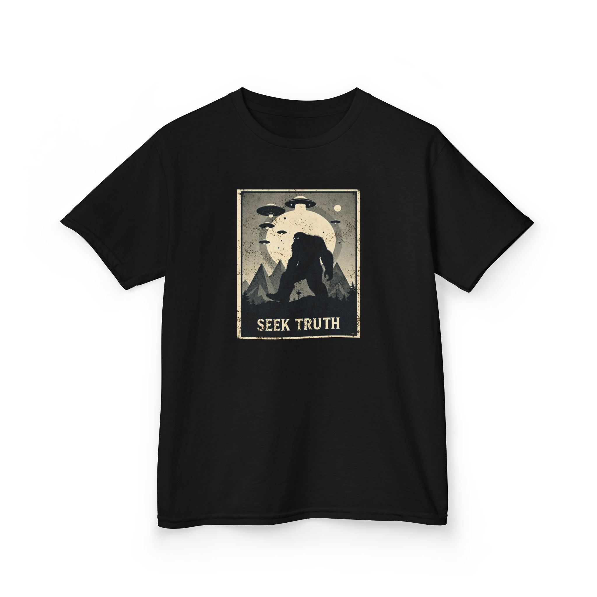 Unknown Encounter Kid's Heavy T-Shirt - Image 5