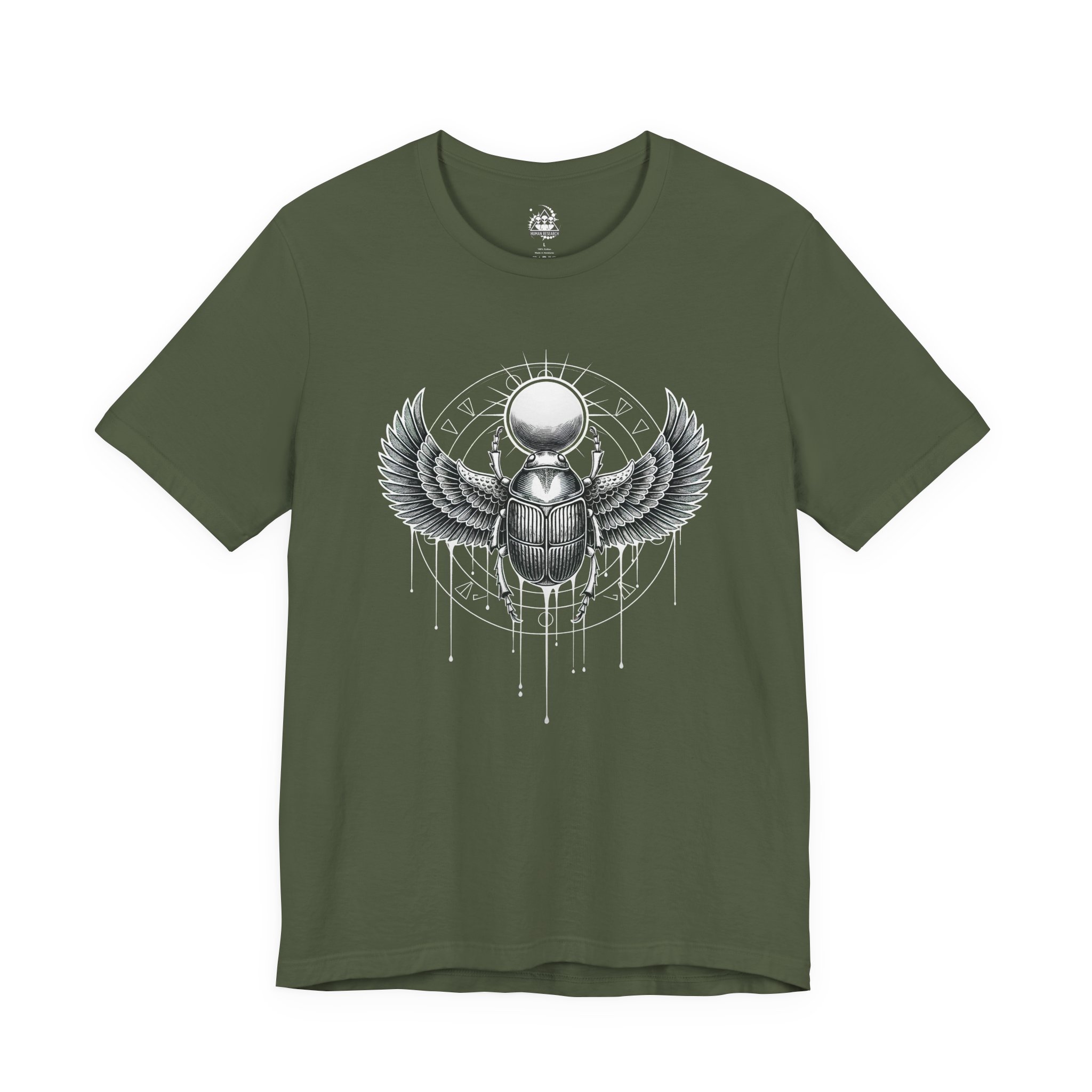 Scarab Wings Graphic Tee — Egyptian Scarab Beetle T-Shirt - Image 6