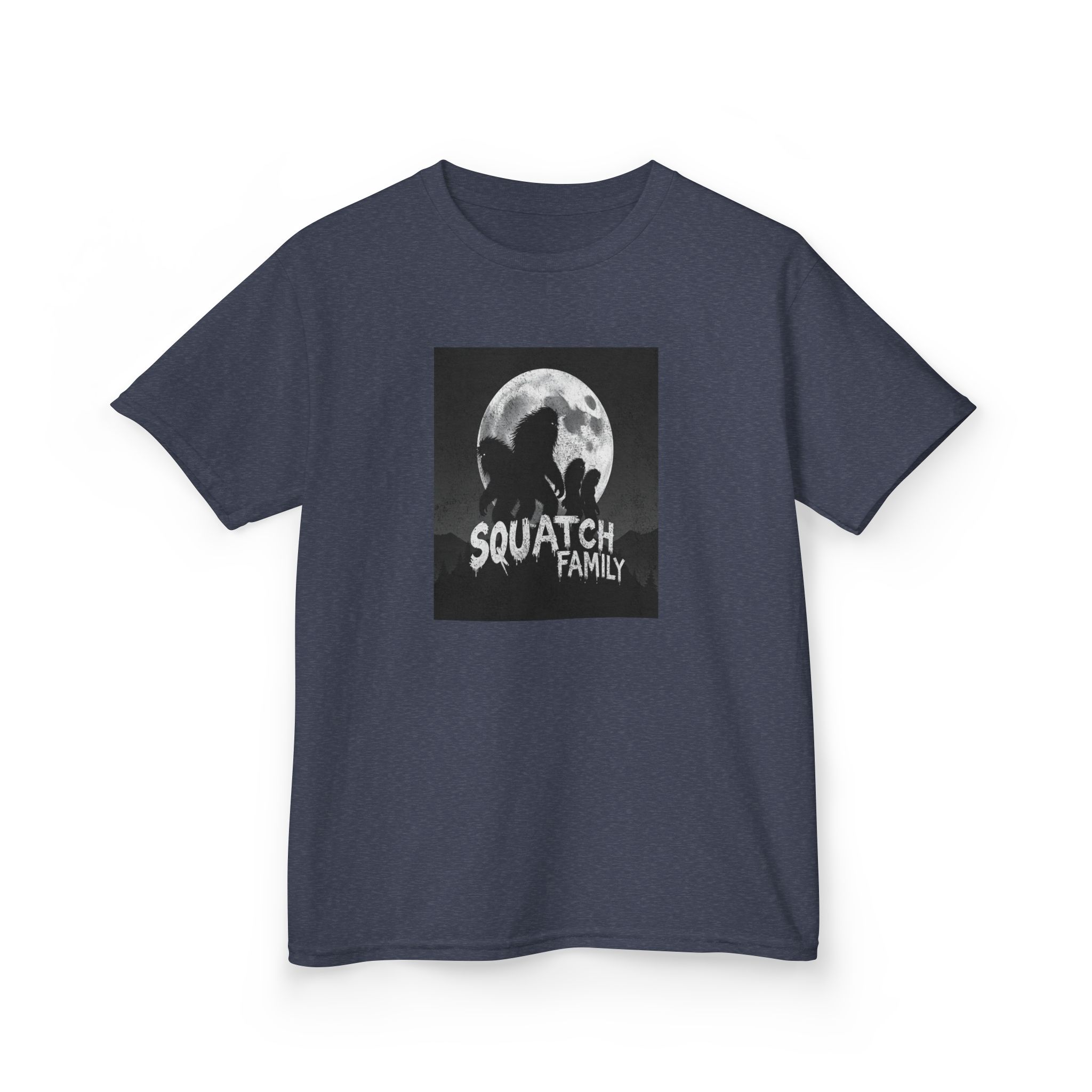 Squatch Family Kids Tee — Bigfoot Lover Kids T-Shirt - Image 28