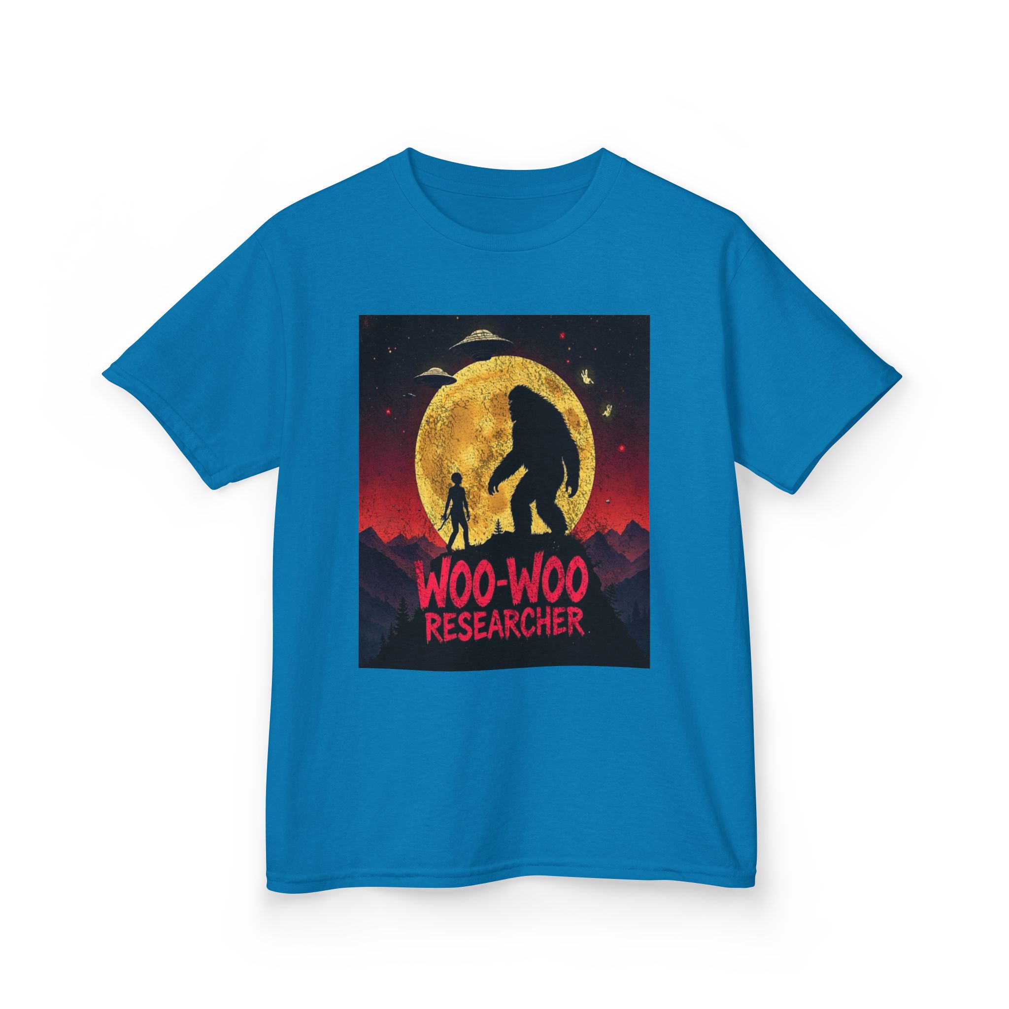 Woo-Woo Researcher Kids T-Shirt - Image 14